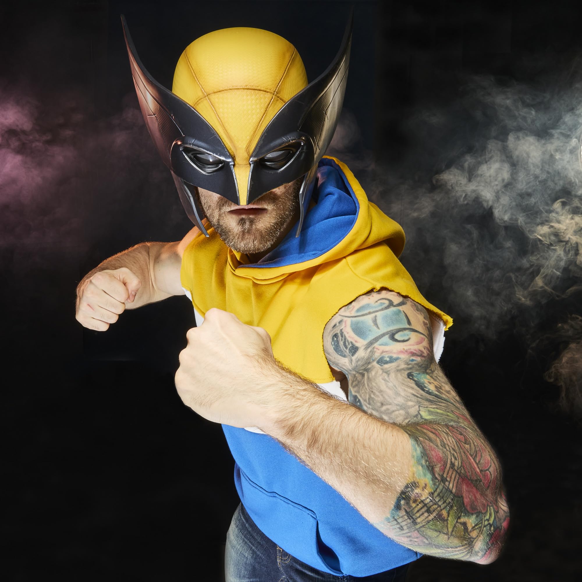 Marvel Legends Series Wolverine Roleplay Mask - 1:1 Scale | Deadpool & Wolverine Film Inspired | Adult Unisex 6