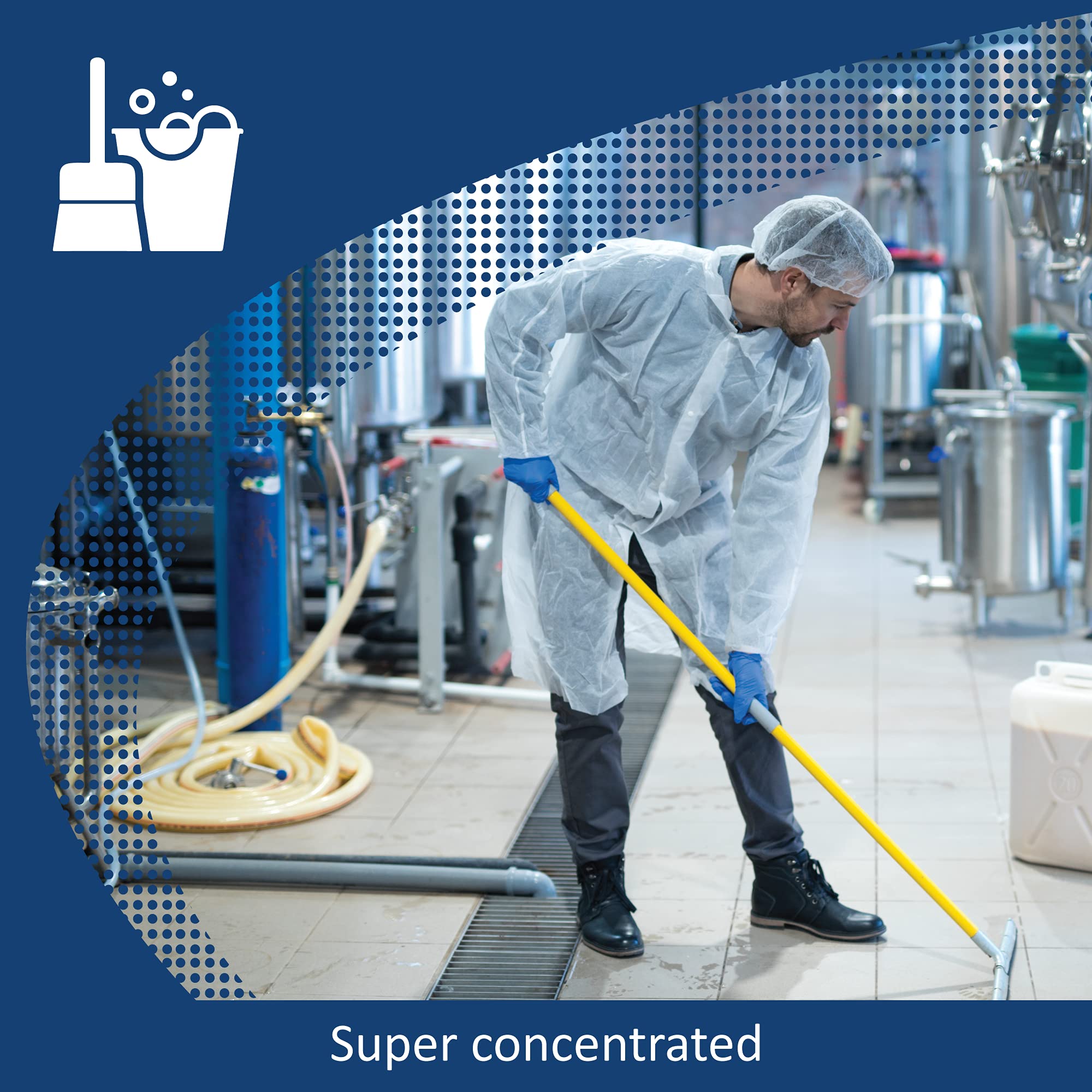 Teepol Gold Concentrated Detergent (2 x 500ml Multipack) - Lemon Scented Multi-Surface Cleaner 4