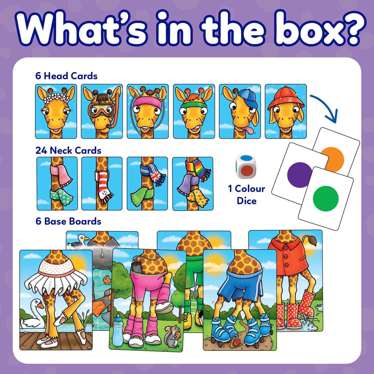 Orchard Toys Giraffes in Scarves Board Game 9