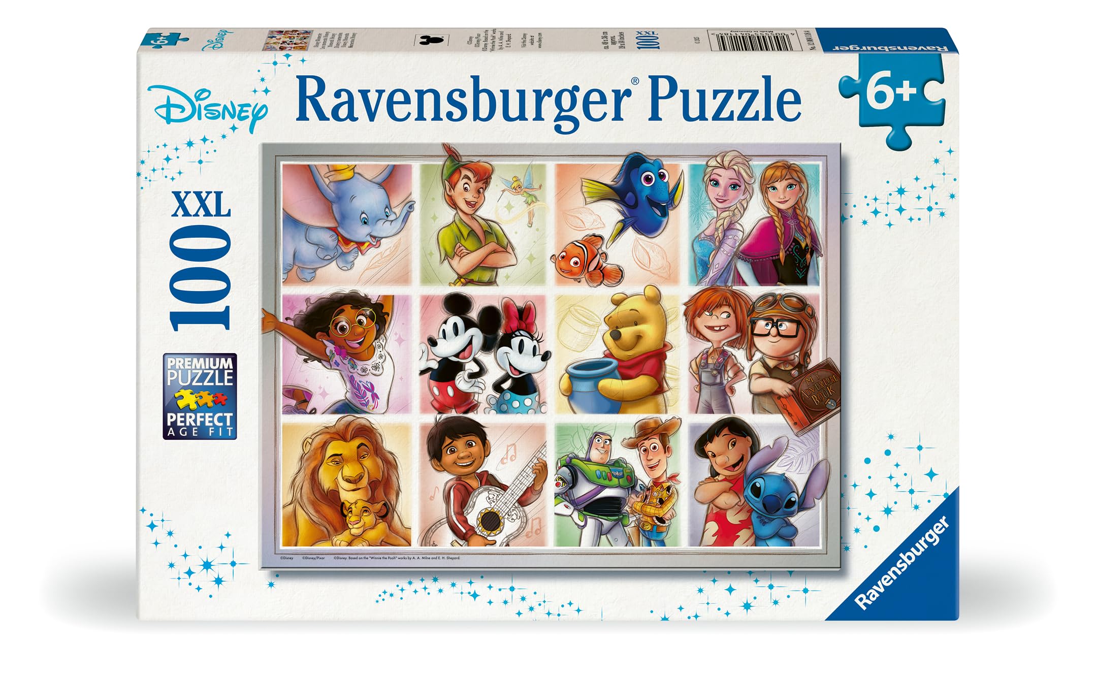 Ravensburger Disney Multicharacter 100 Piece Jigsaw Puzzle for Kids Age 6+ 5