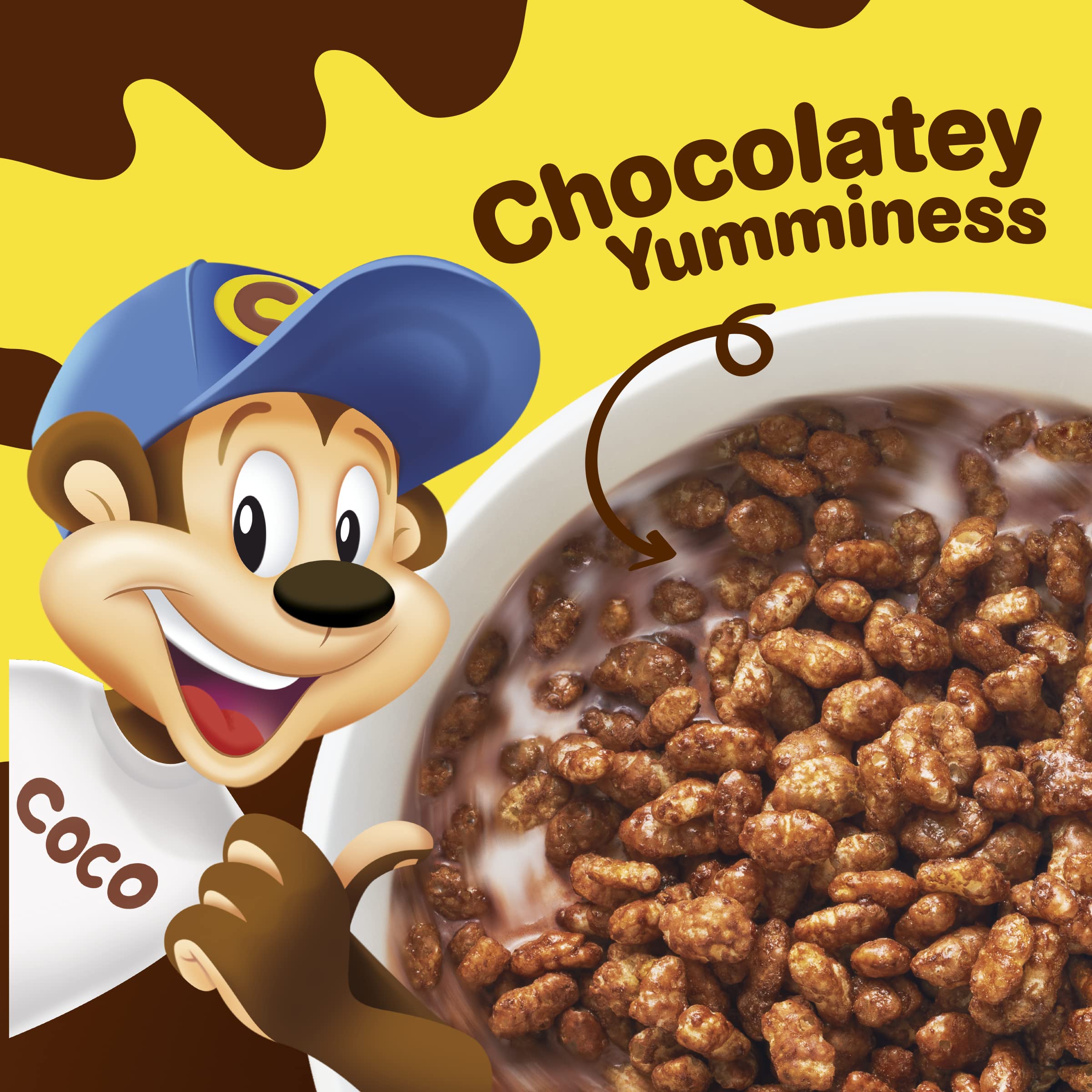 Kellogg's Coco Pops Chocolate Breakfast Cereal, 650g 3
