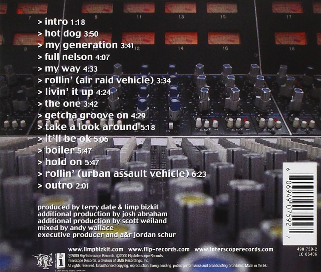 Limp Bizkit - Chocolate Starfish and the Hot Dog Flavored Water [Audio CD]