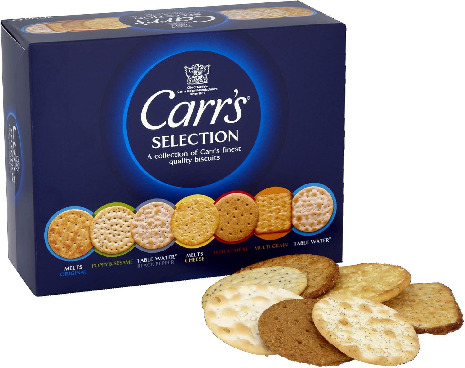 Carr's Selection Assortment Crackers - Gourmet Artisan Crackers 200g 6