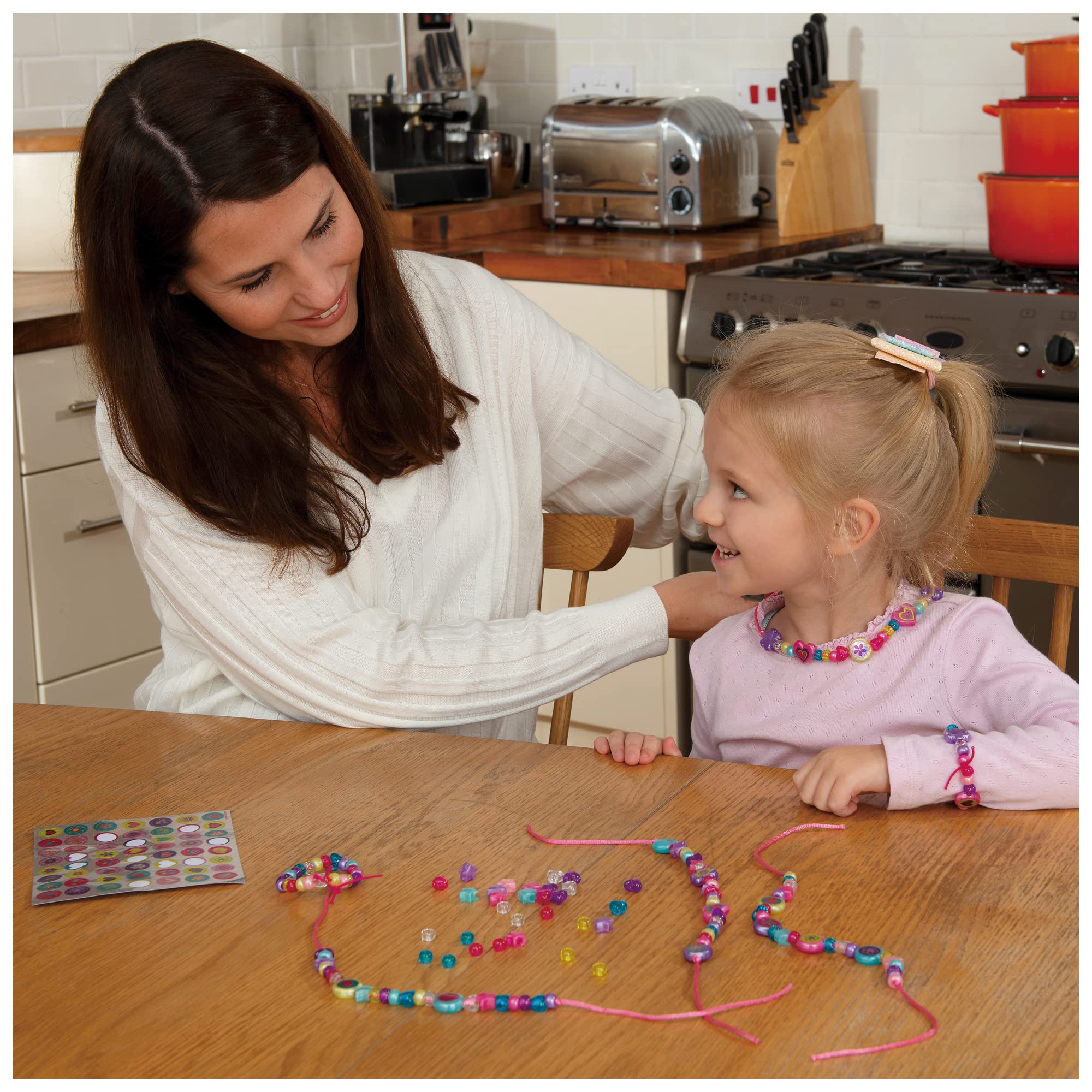 Galt Sparkle Jewellery Craft Kit - Arts & Crafts Set for Kids Ages 5+ 6