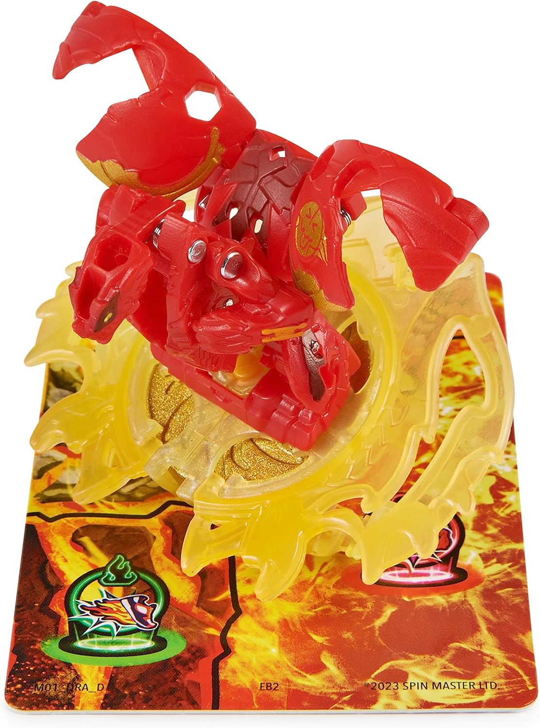 Special Attack Dragonoid - Spinning Collectible Action Figure for Kids 5-15 3