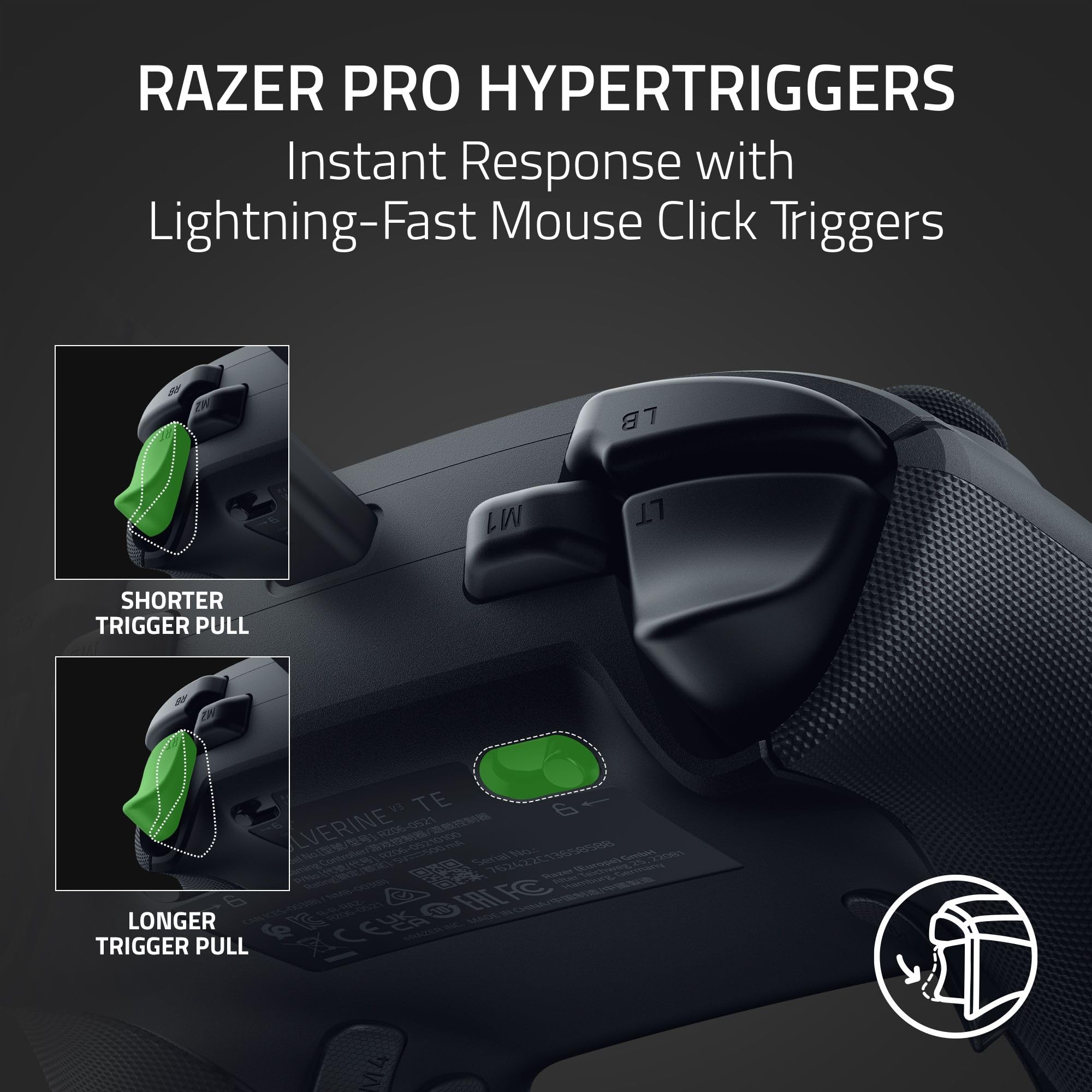 Razer Wolverine V3 Tournament Edition - Wired Esports Controller for Xbox Series X & S | PC 6