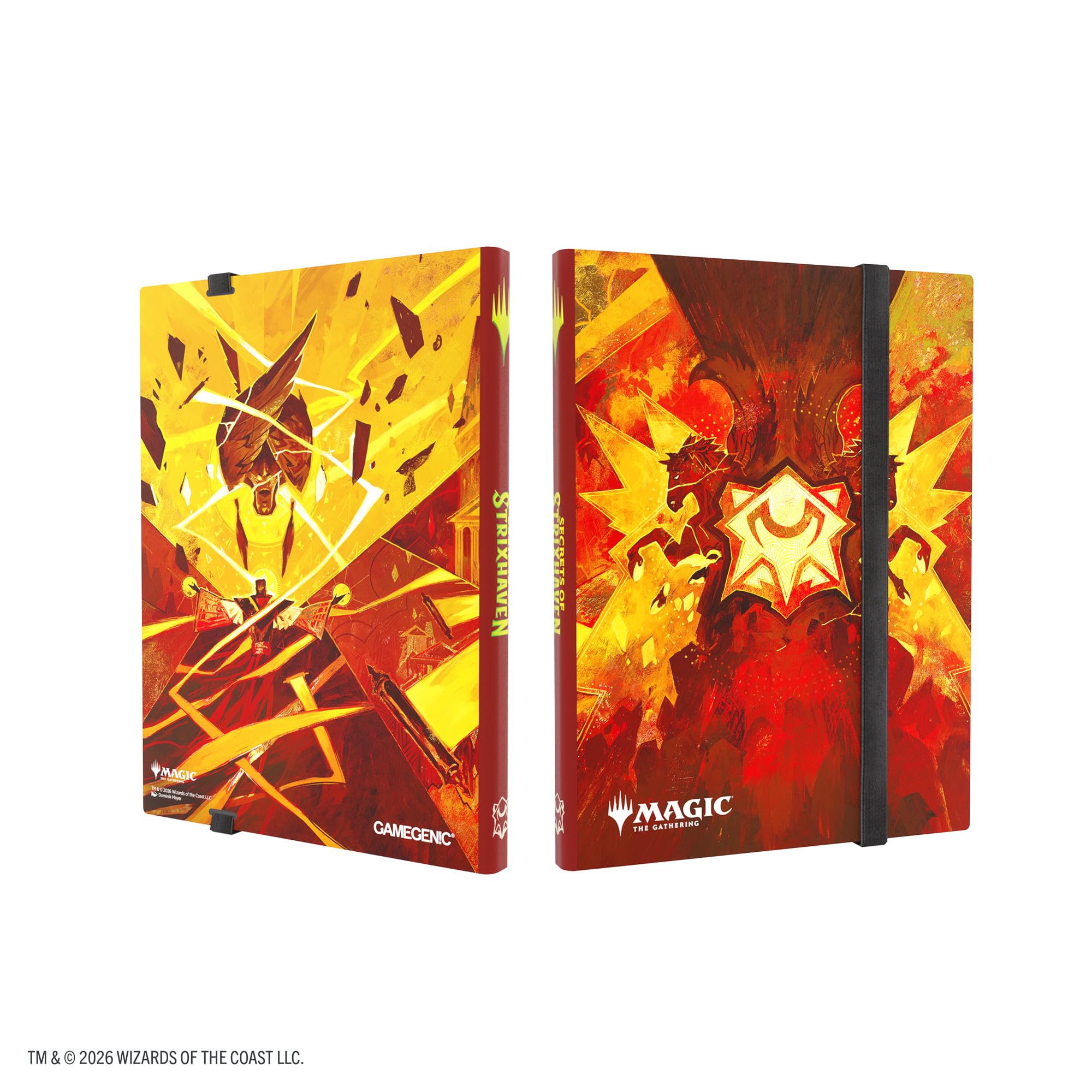 Gamegenic Magic: The Gathering Secrets of Strixhaven Casual Album | Holds 360 Cards | Side-Loading 2