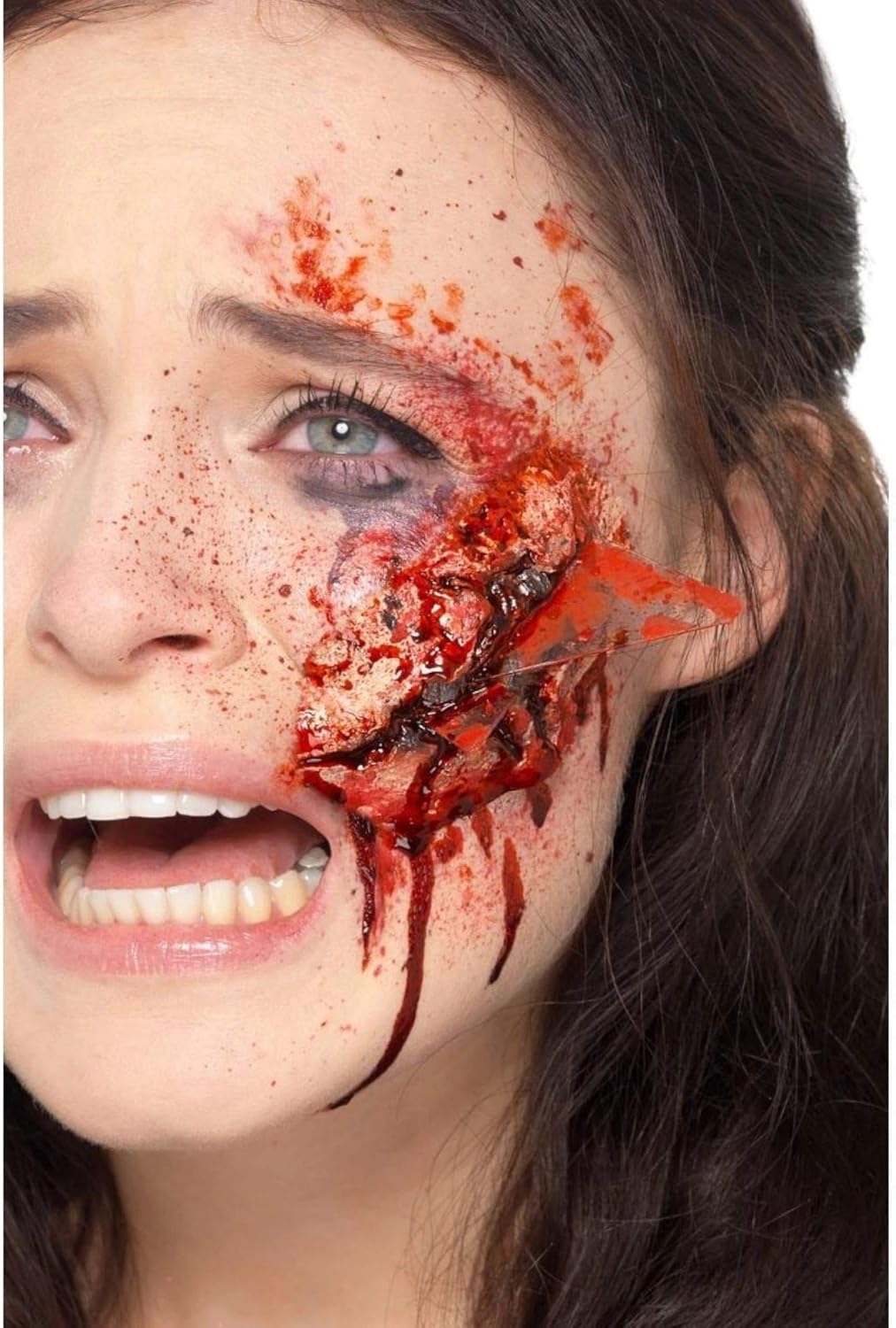 Smiffys Latex Glass Wound Prosthetic FX Accessory