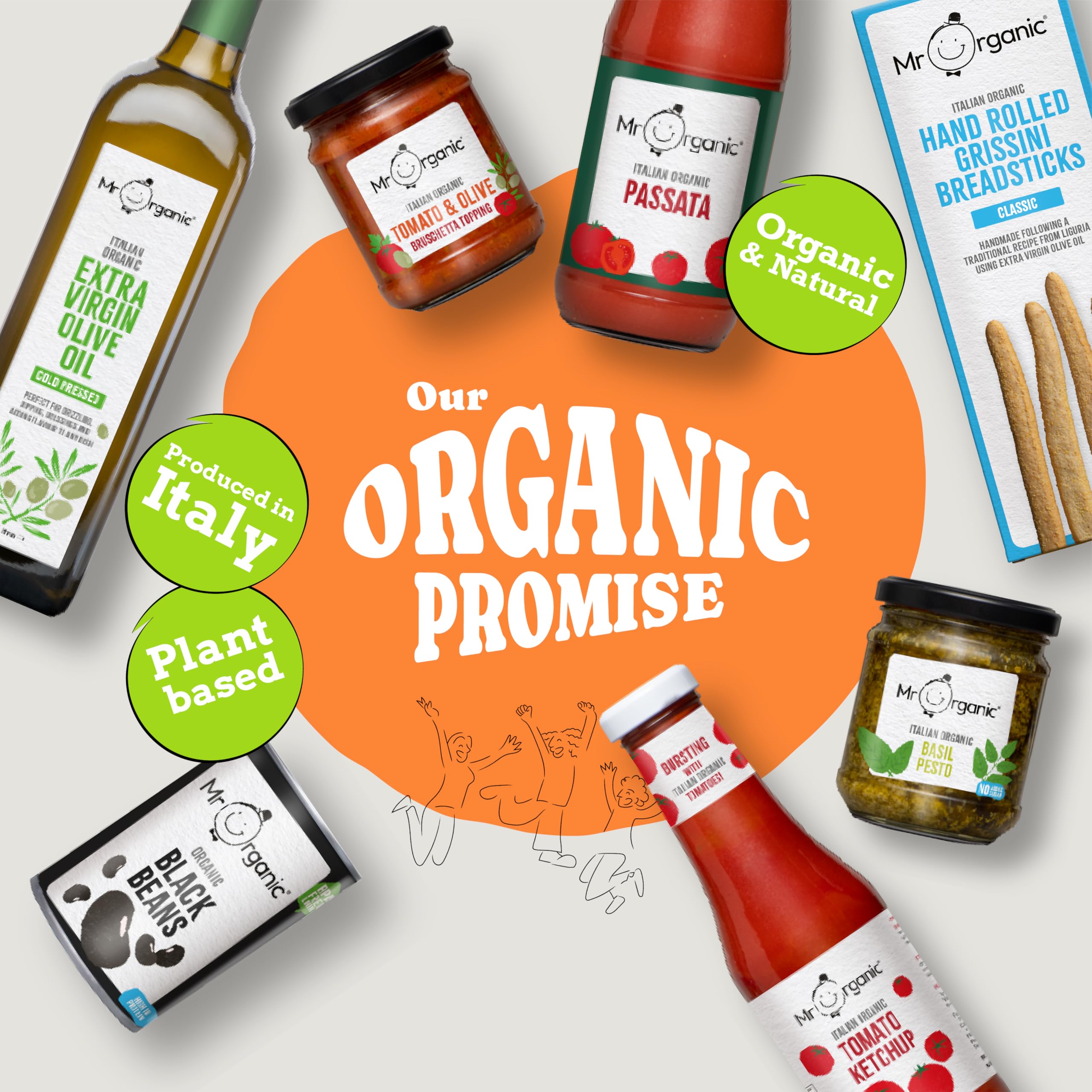 Mr Organic - Organic No Added Sugar Tomato & Olive Pesto 190g