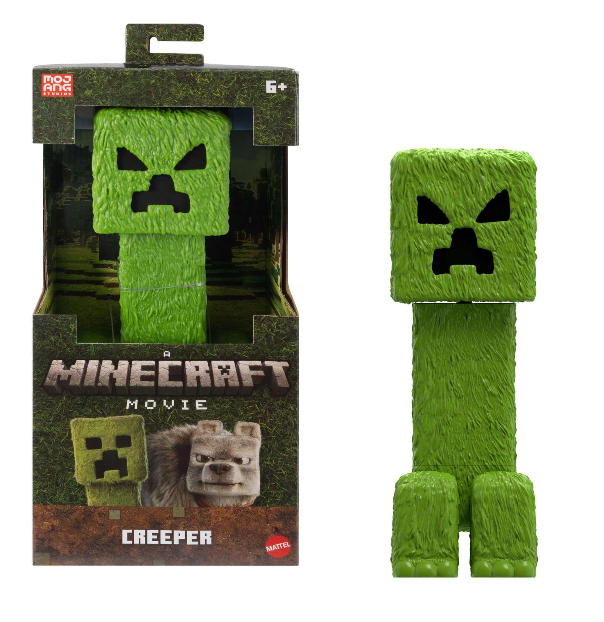 Mattel Minecraft 12-inch Posable Creeper Action Figure - Movie Edition 7