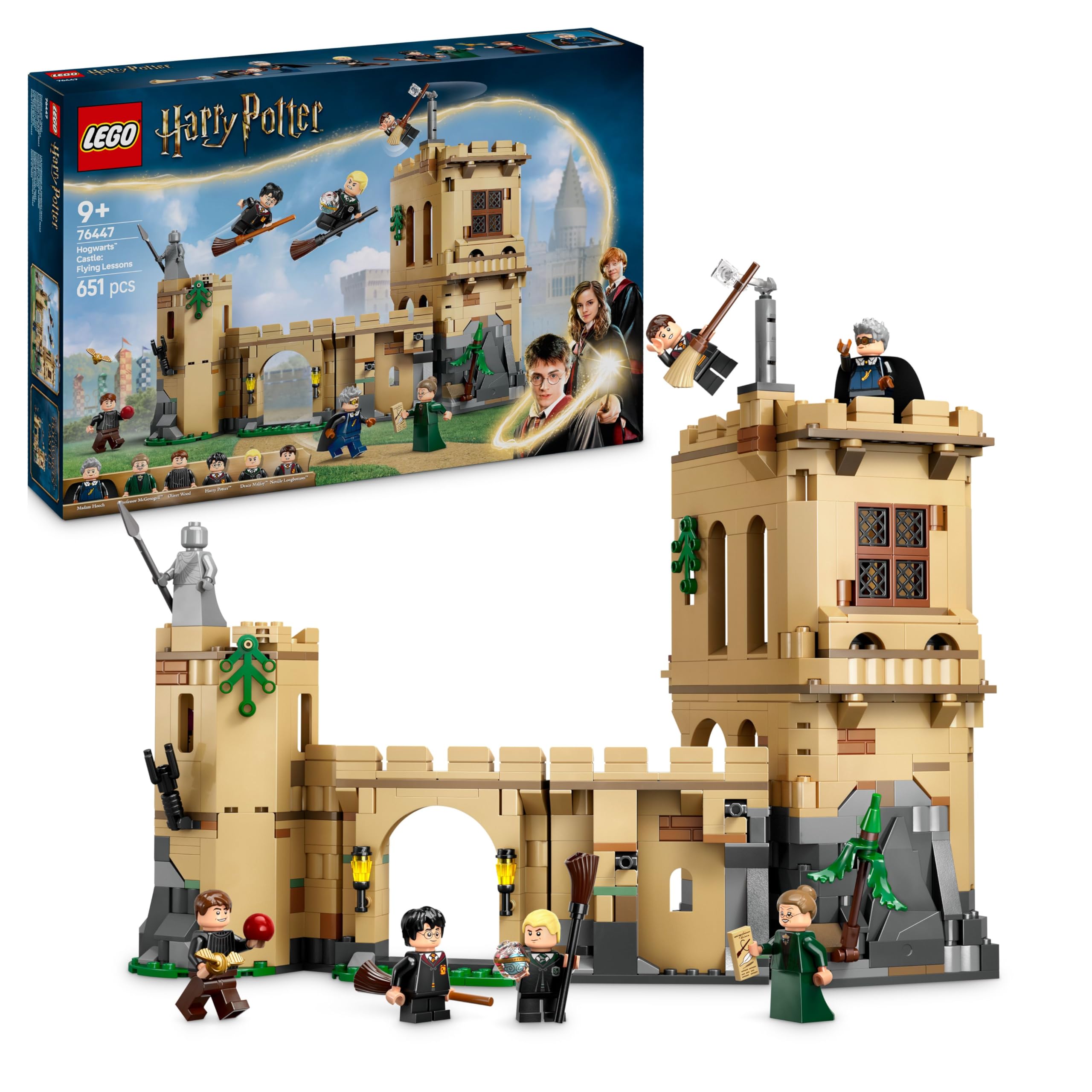 LEGO Harry Potter Hogwarts Castle: Flying Lessons Set 76447 | Ages 9+ 1