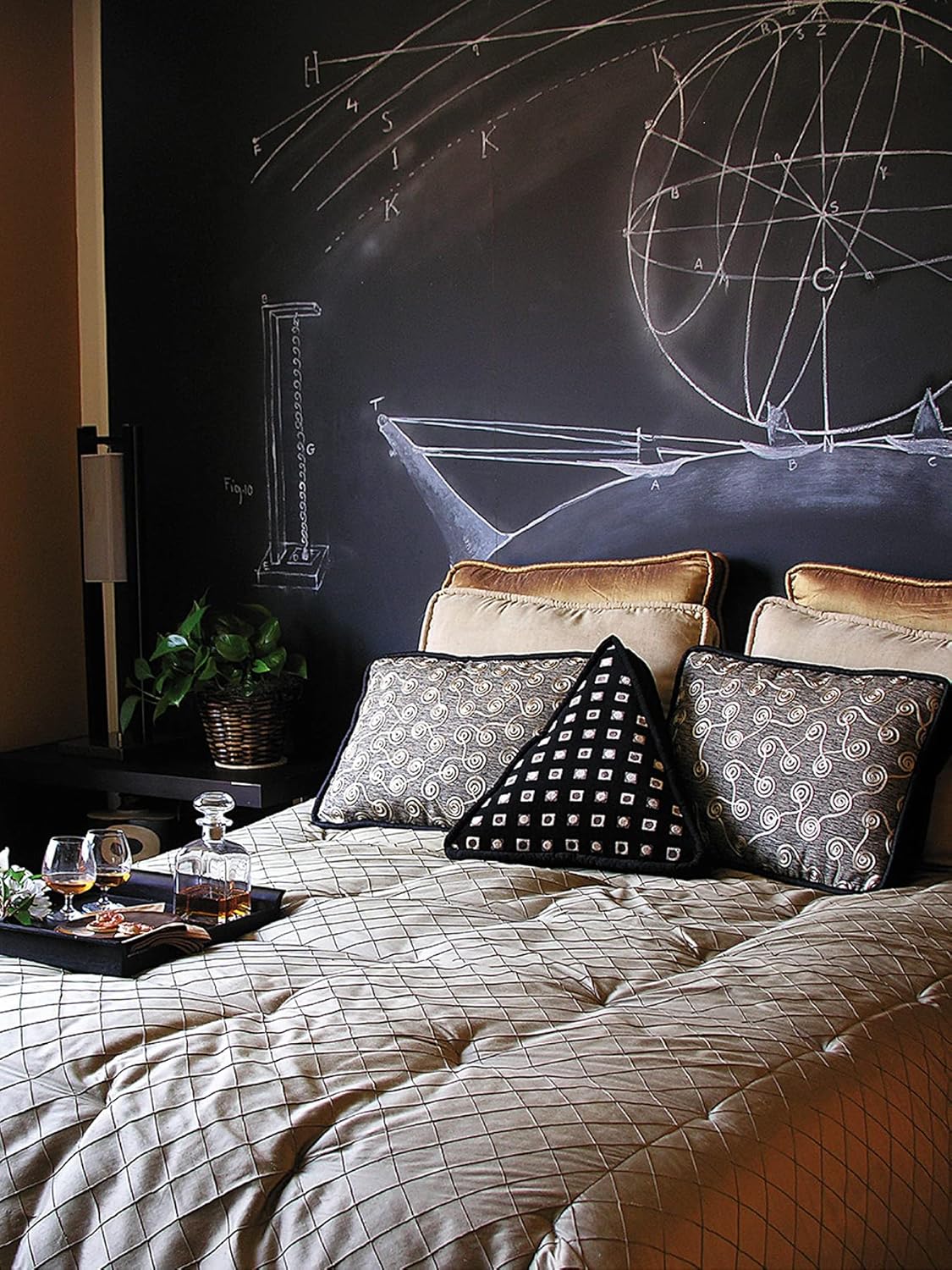 Fablon 45 cm x 1.5 m Roll Chalkboard - Self Adhesive Craft Film 5