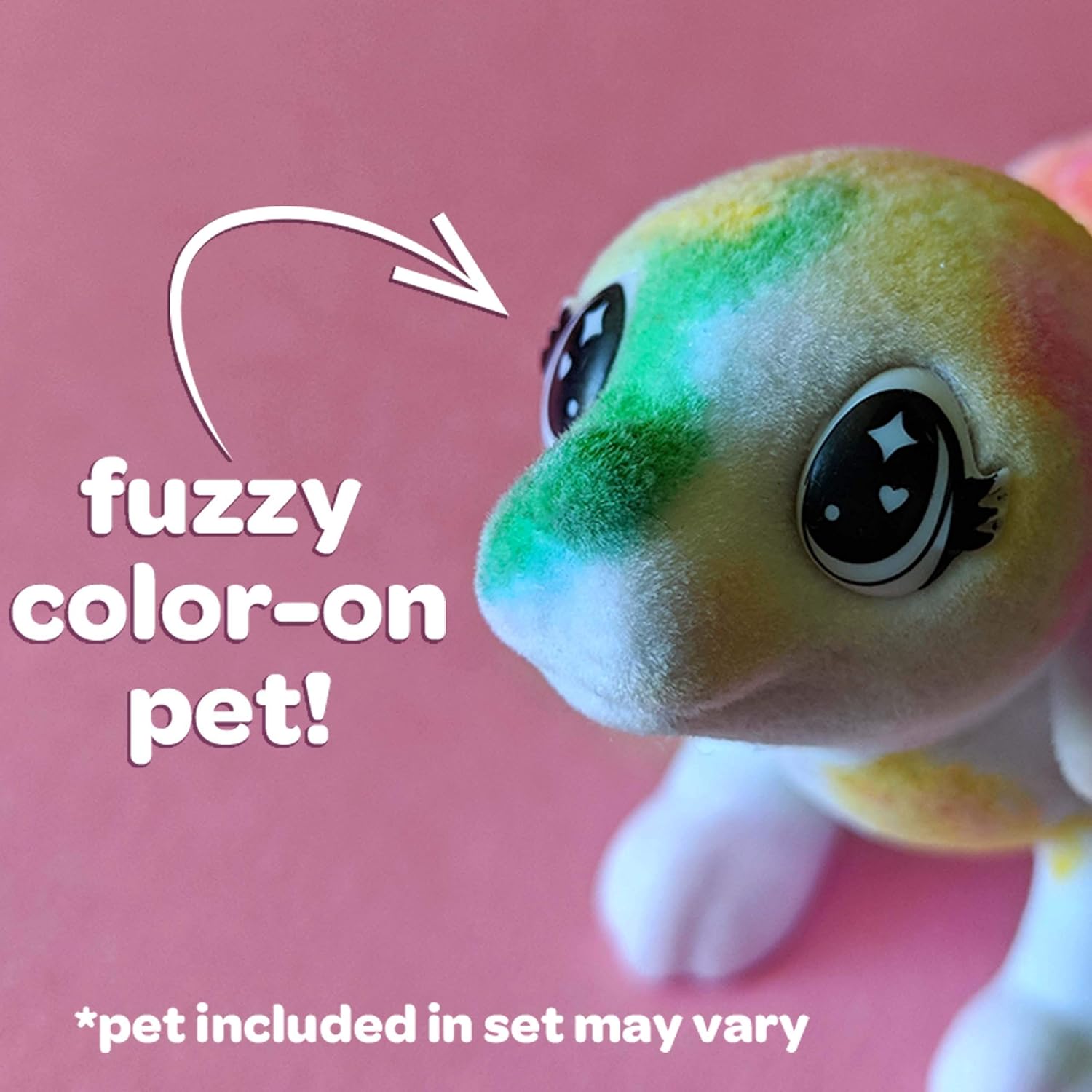 Crayola Pets Beauty Salon Playset - Flocked Dog & Cat Figurines with Washable Markers 4