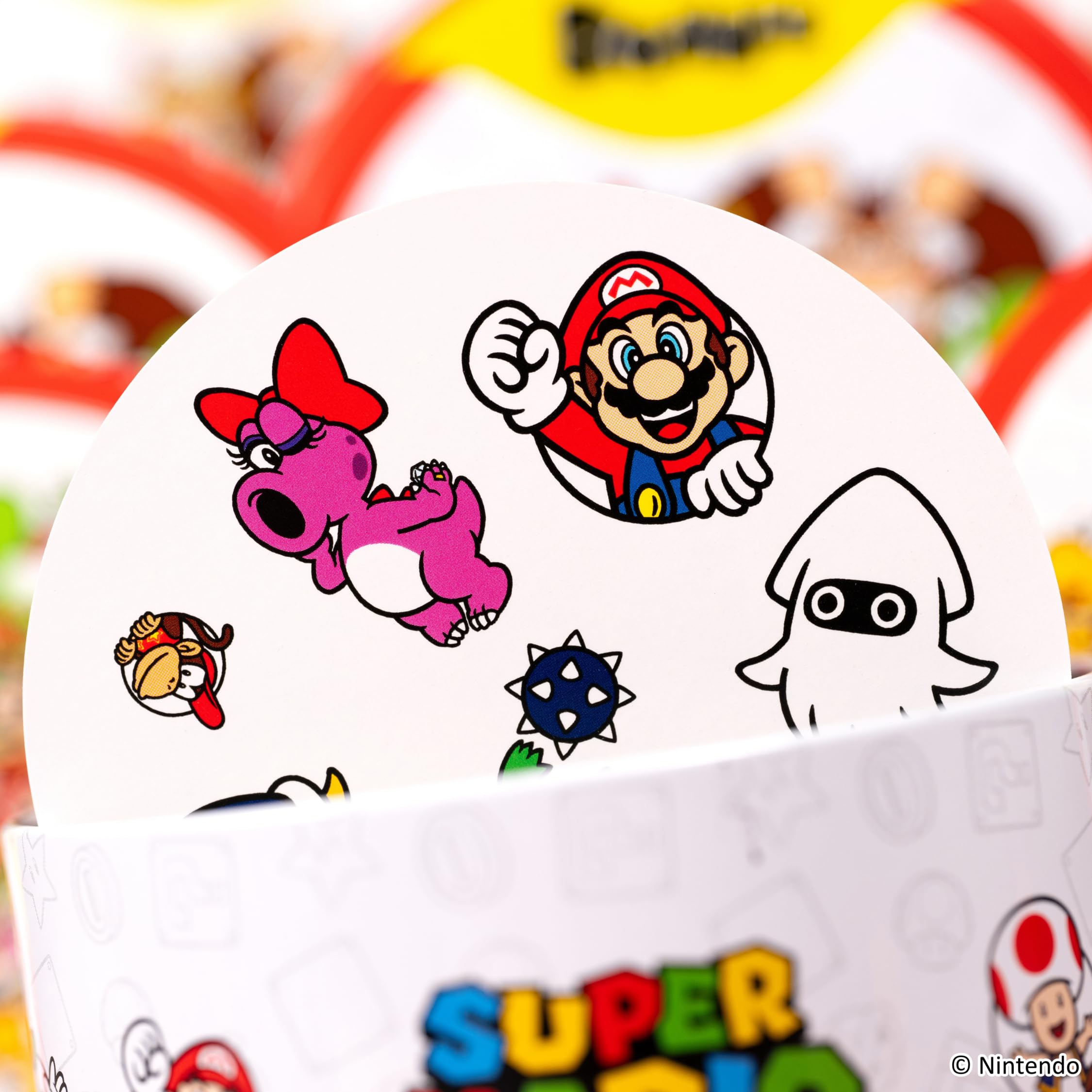 Asmodee Dobble Super Mario - Family Card Game for 2-8 Players, Ages 6+, 15-Minute Play