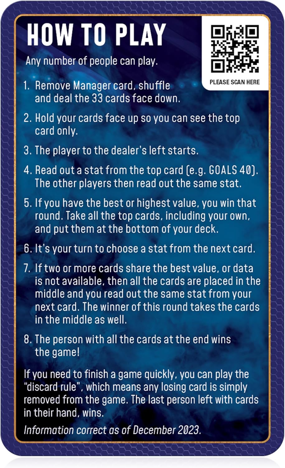 Top Trumps World Football Stars 200 Card Game Pack 1 4