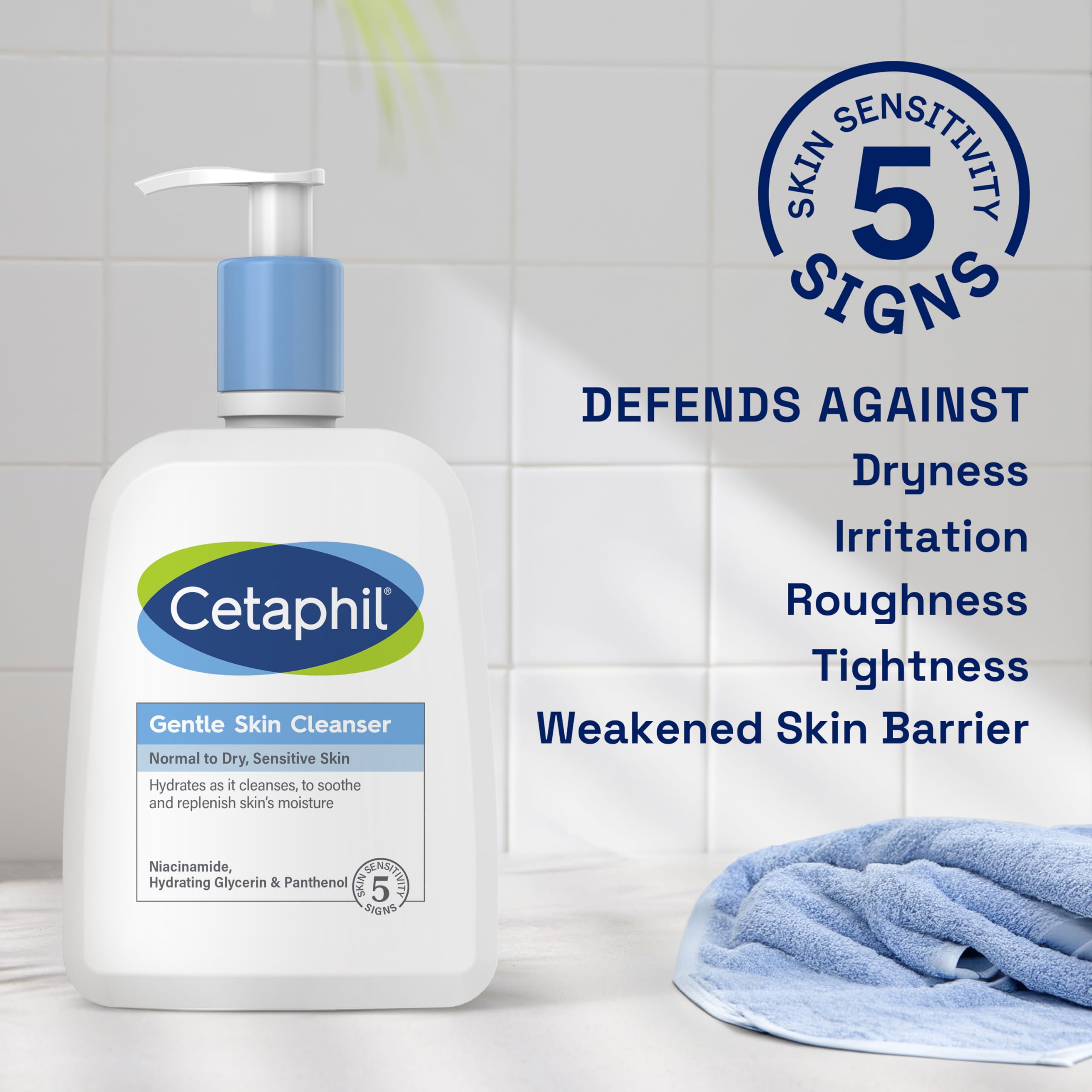 Cetaphil - Gentle Skin Cleanser (1L) 6