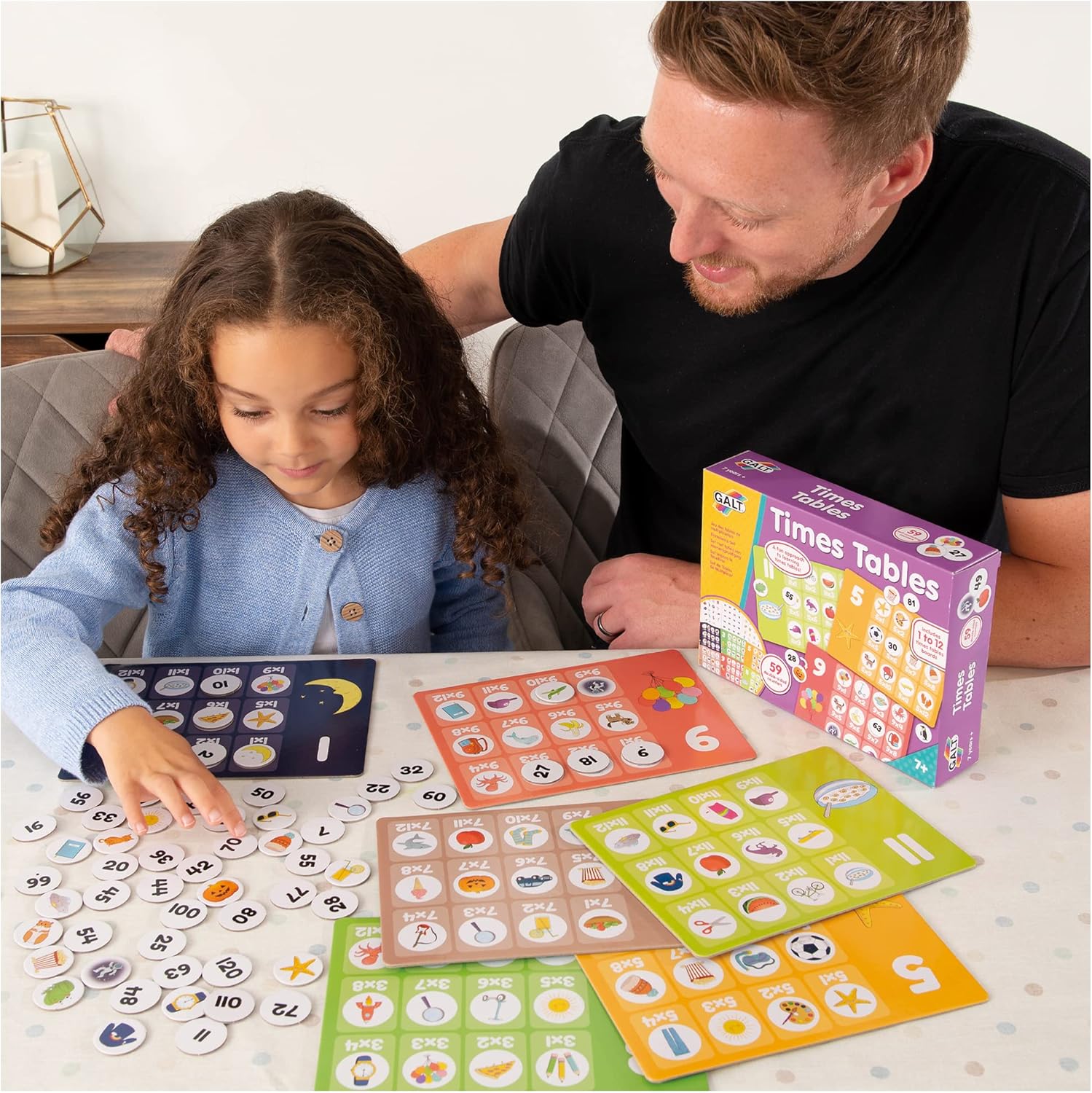 Galt Times Tables Game for Kids - Educational Board Game for Ages 7+ 4