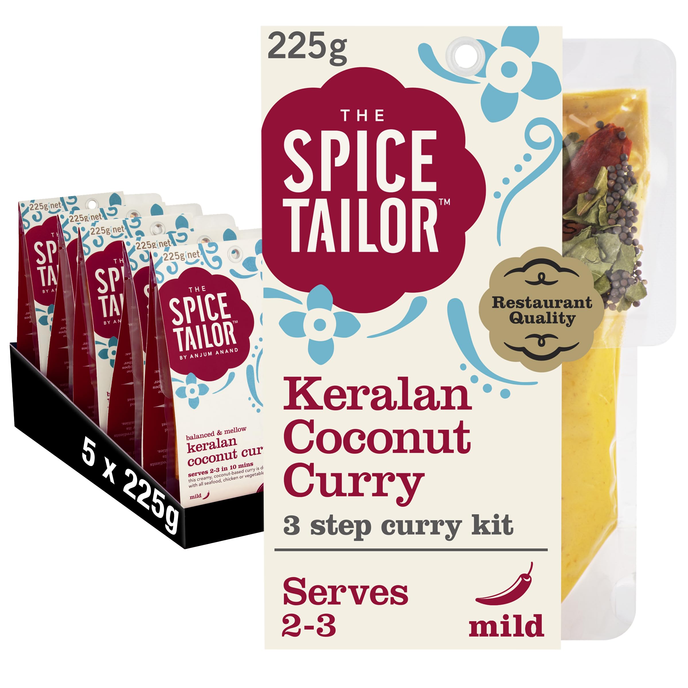 The Spice Tailor Indian Curry Sauce Meal Kit - Keralan Coconut Curry