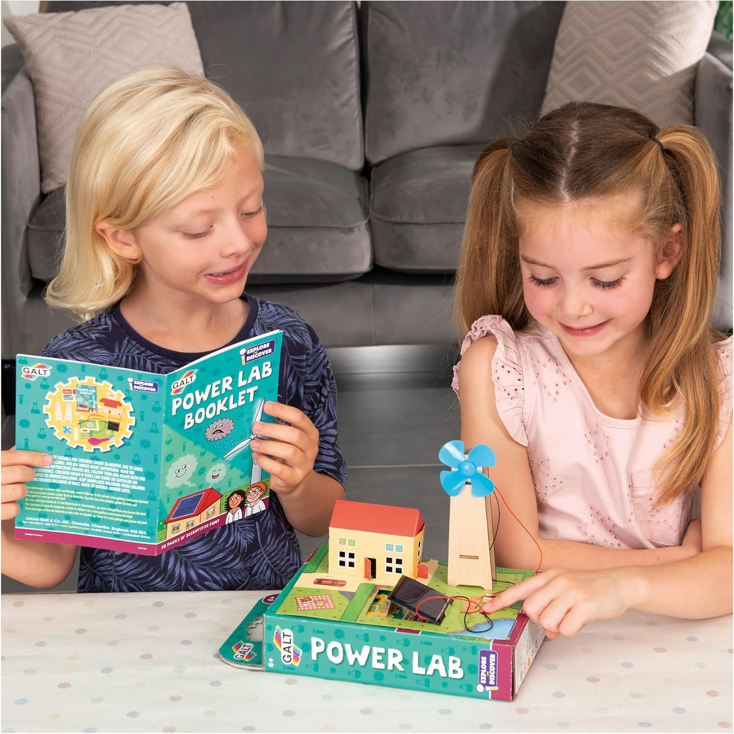 Galt Power Lab Science Kit - Educational STEM Experiments for Kids 6-10 Years 3