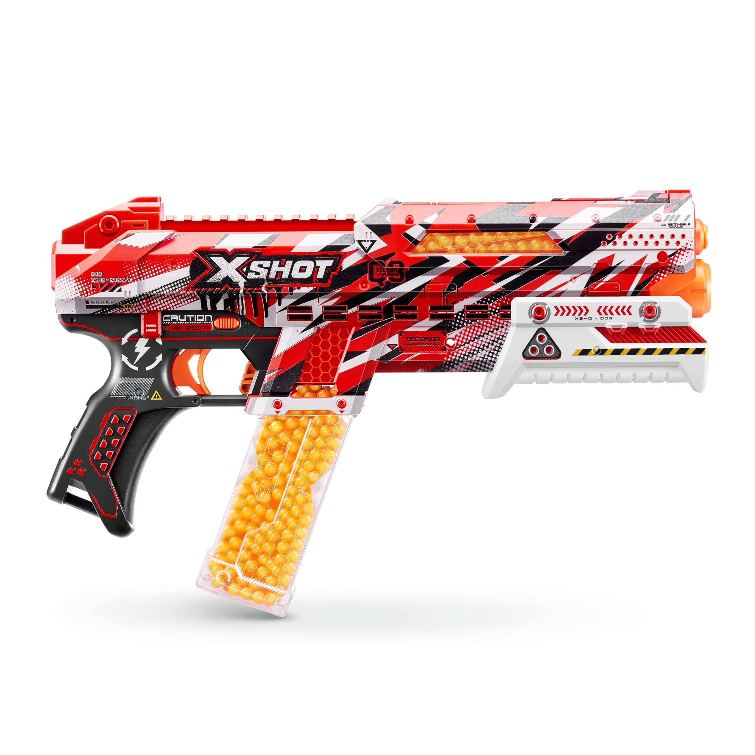 XSHOT Hyper Gel Clutch Manual Prime Blaster with 1,500 Hyper Pellets 4