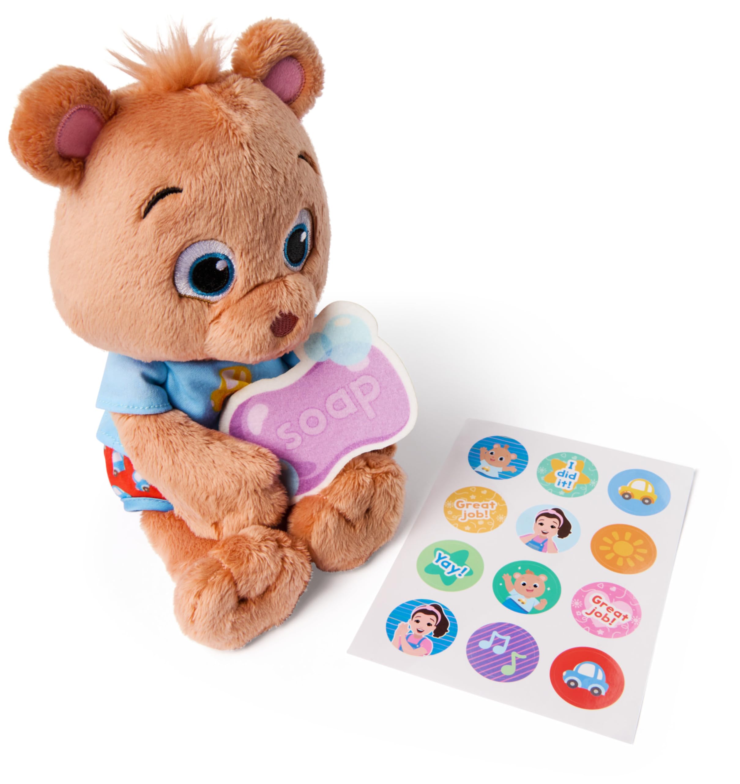 Ms. Rachel Potty Time with Bean - Educational Plush Bear Playset for Toddlers 18+ Months 4