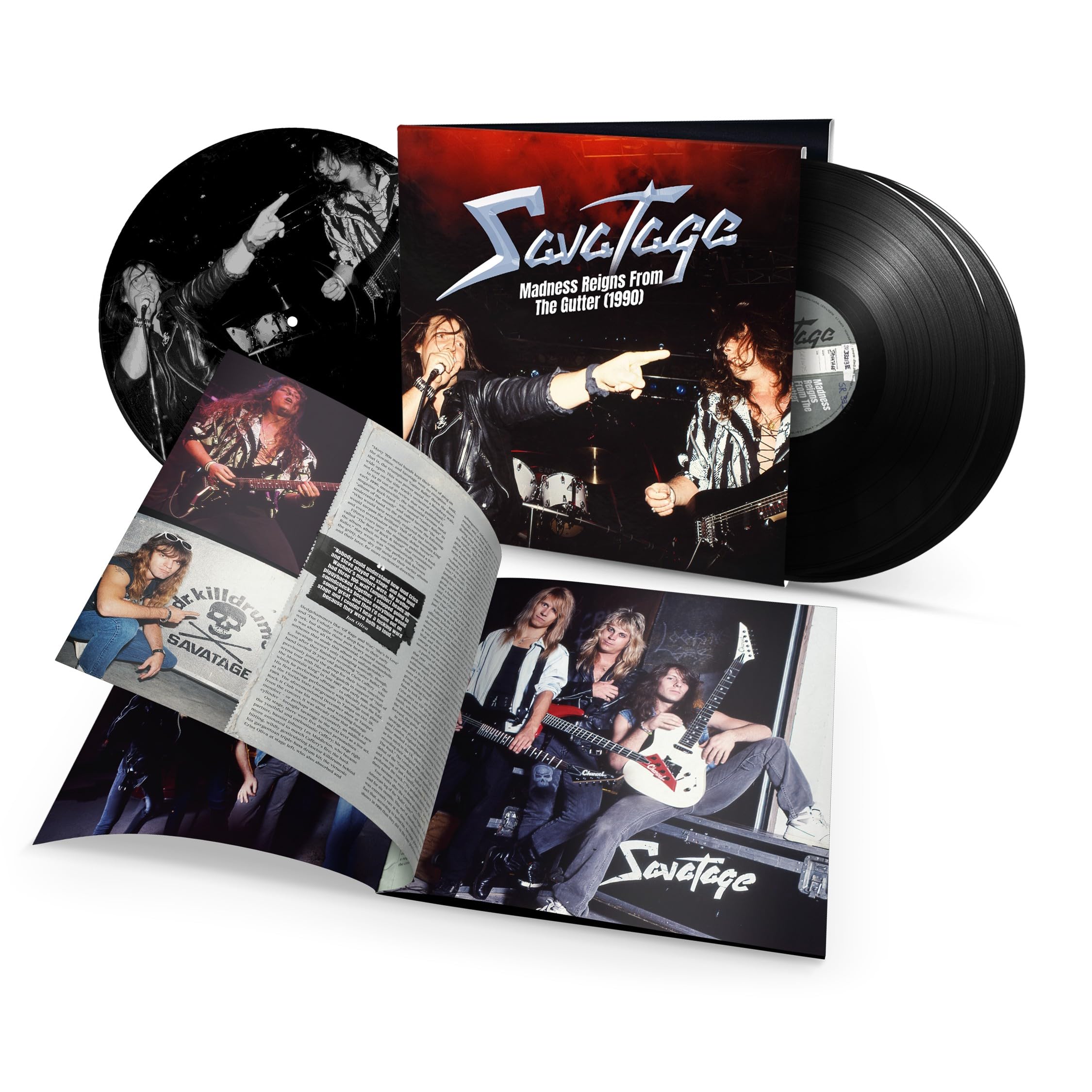 Savatage - Madness Reigns From The Gutter (1990) [3LP Box Set Vinyl]