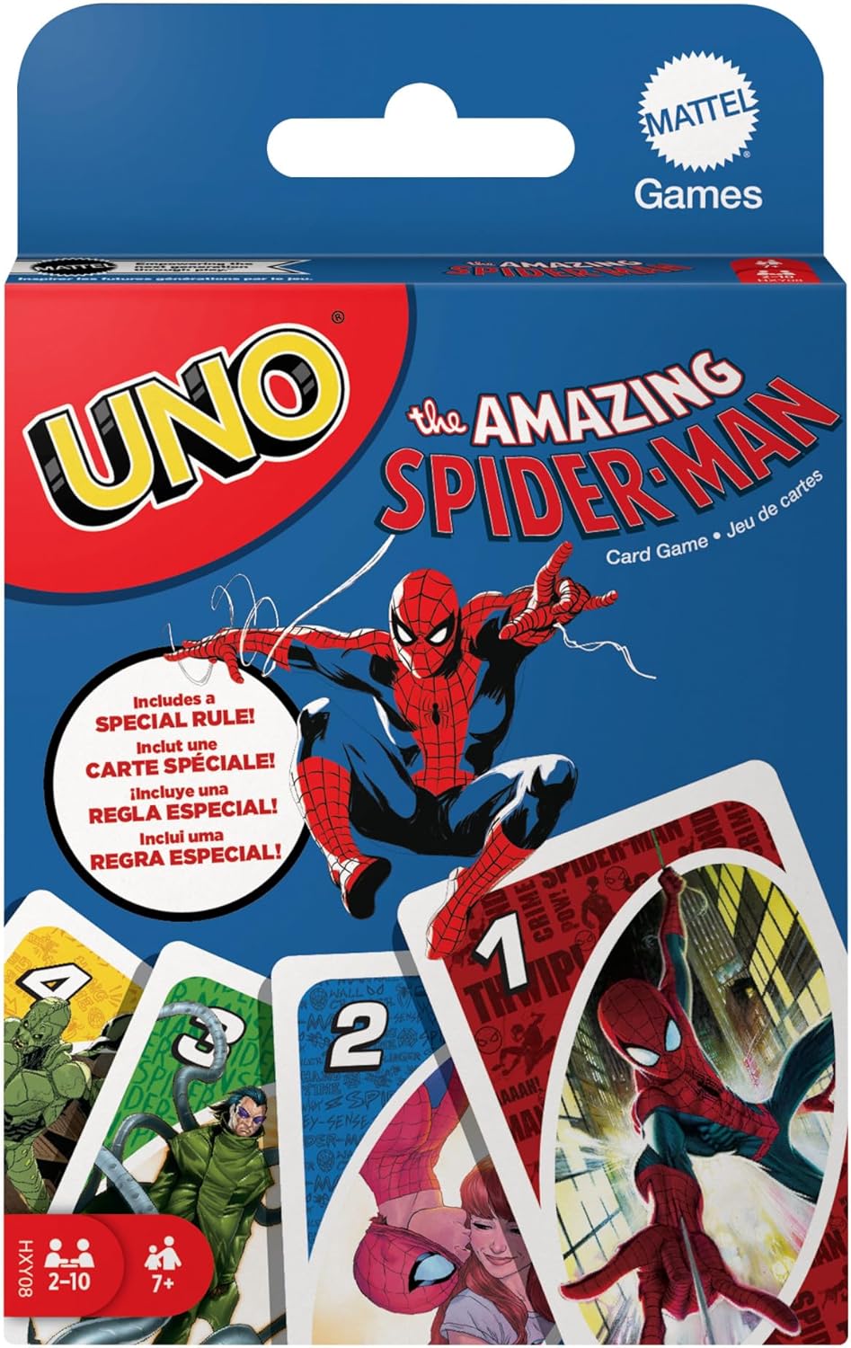 Mattel Games UNO The Amazing Spider-Man Card Game