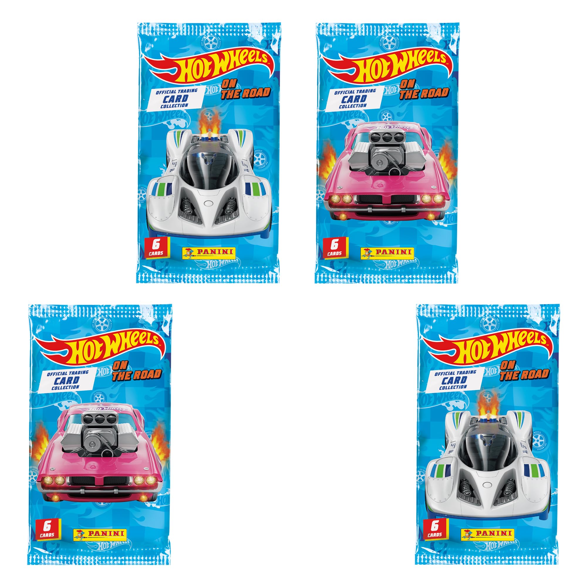 Panini Hot Wheels On The Road Trading Card Collection - Multiset 3