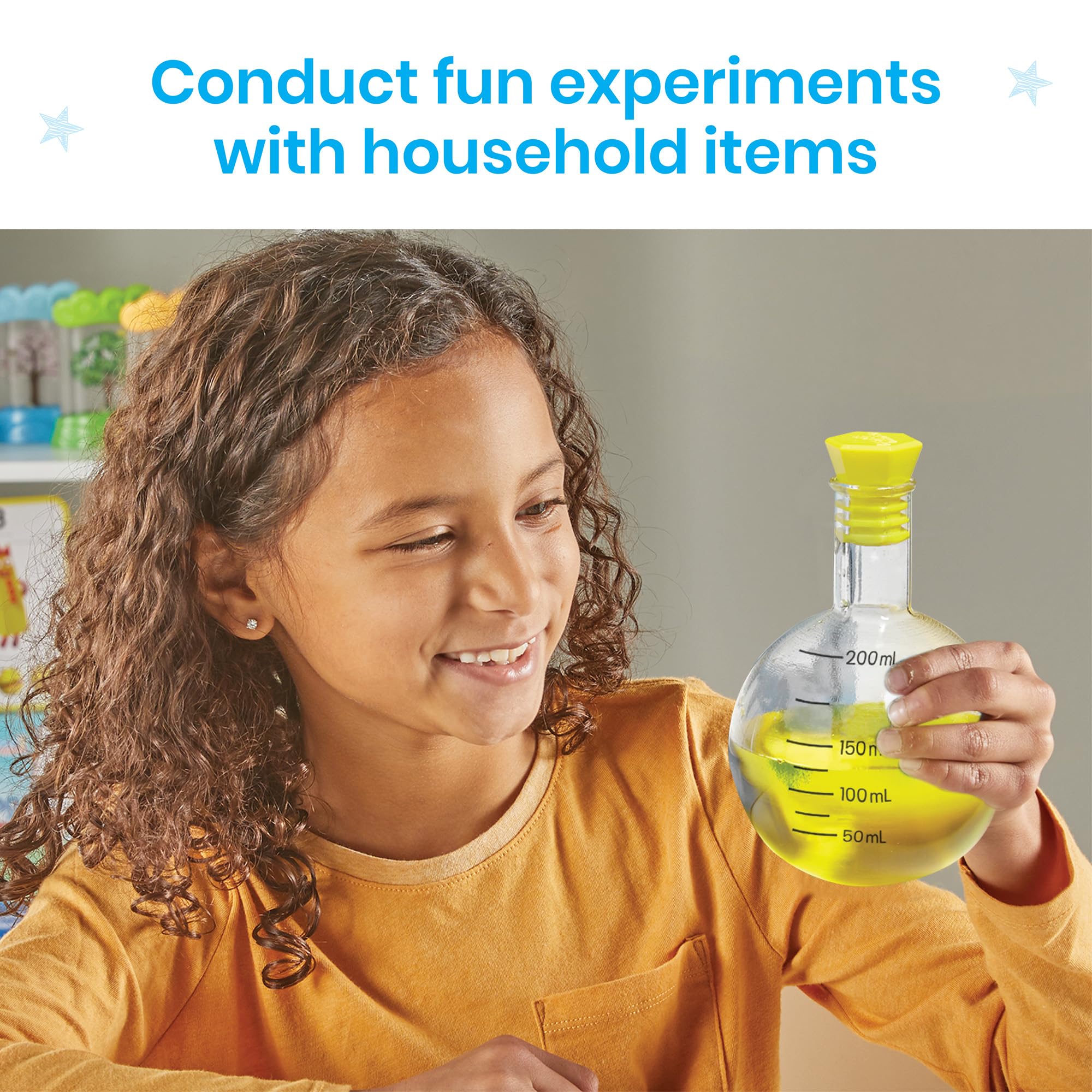 Learning Resources Starter Science Measuring Flask Set - Educational Science Play for Ages 3+ 12