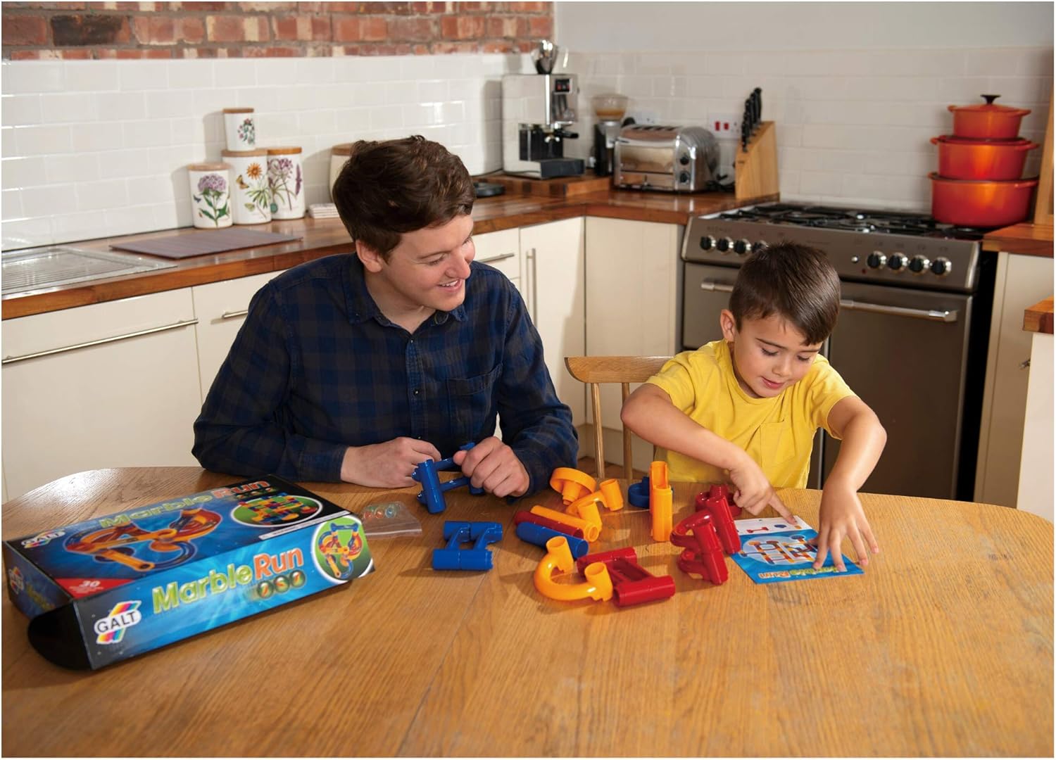 Galt Toys Marble Run - Building & Construction Playset for Ages 4 and Up 4