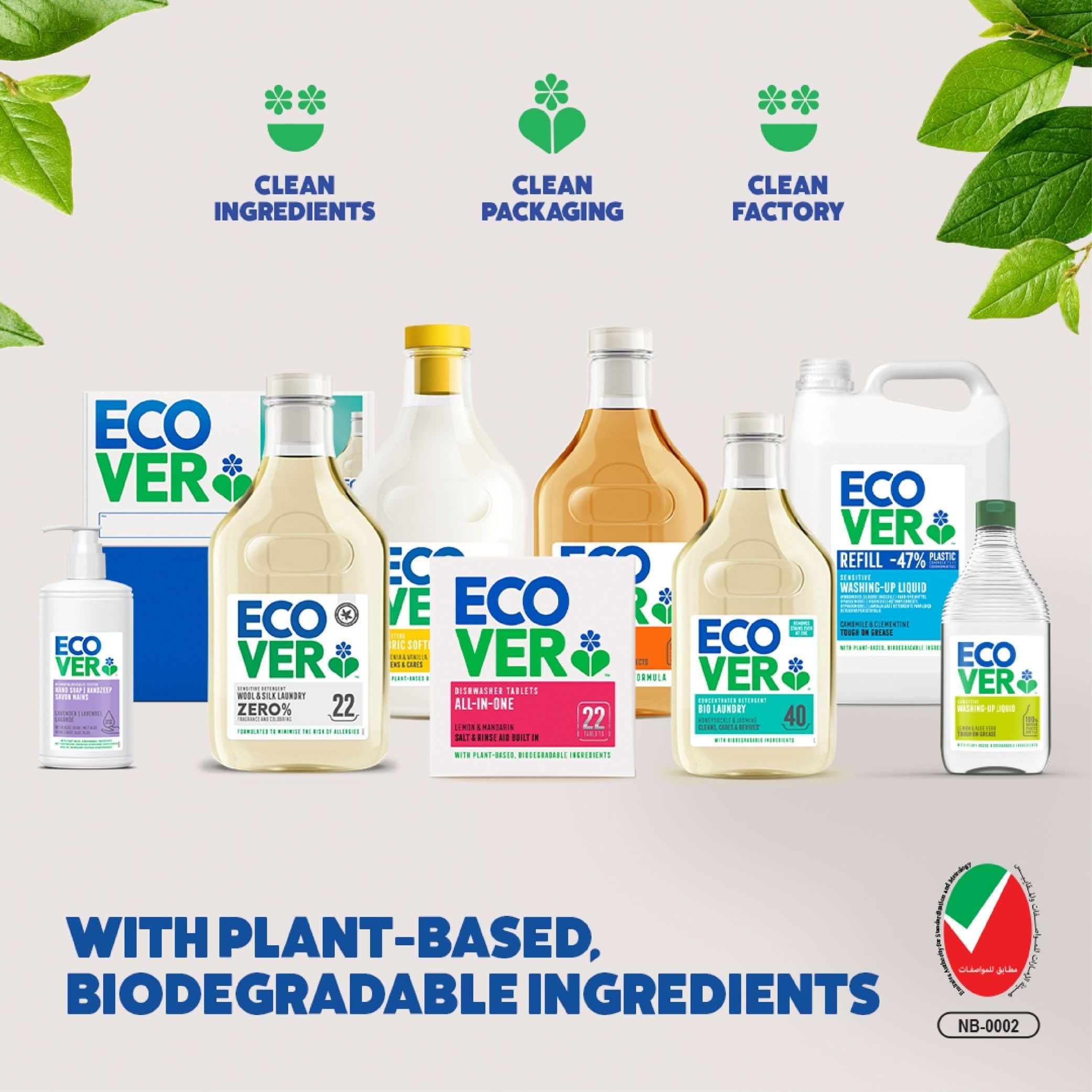 Ecover Orange & Lemon Floor Soap, Multi-Surface Cleaner for Natural Stone & Tiles 5