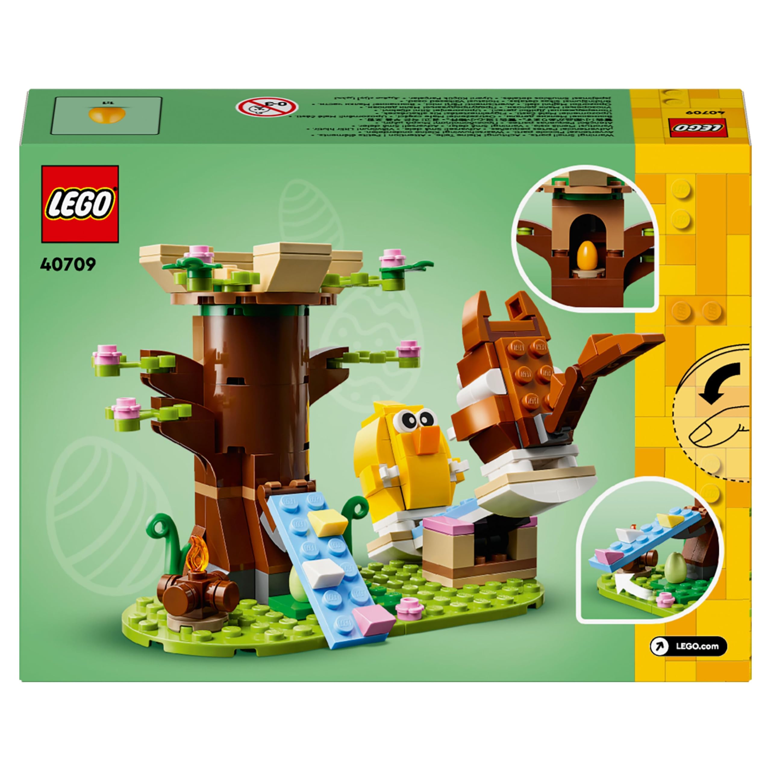LEGO Spring Animal Playground Building Toy Set - Easter Playset with Bird and Squirrel Figures for Ages 8+ 4