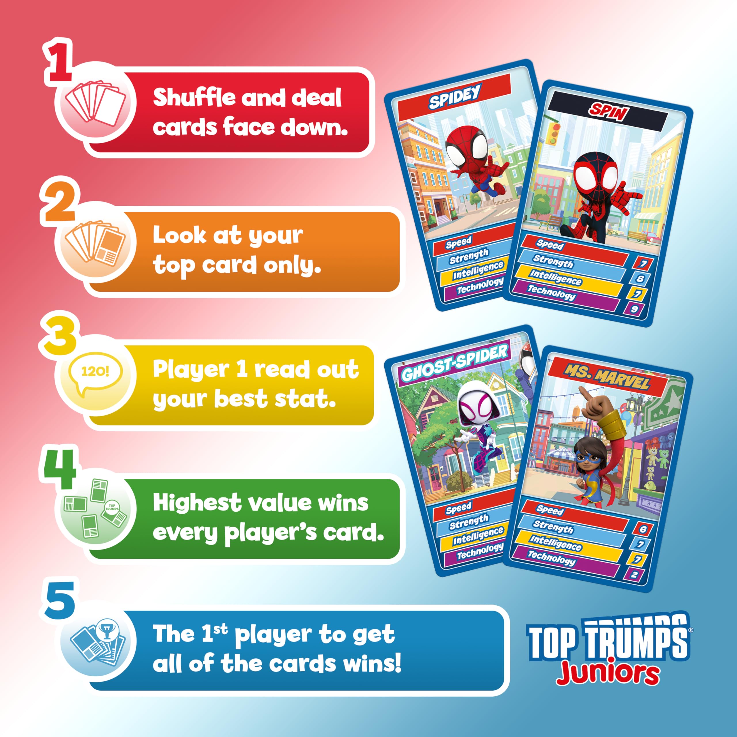 Top Trumps Spidey and Friends Junior Card Game 5