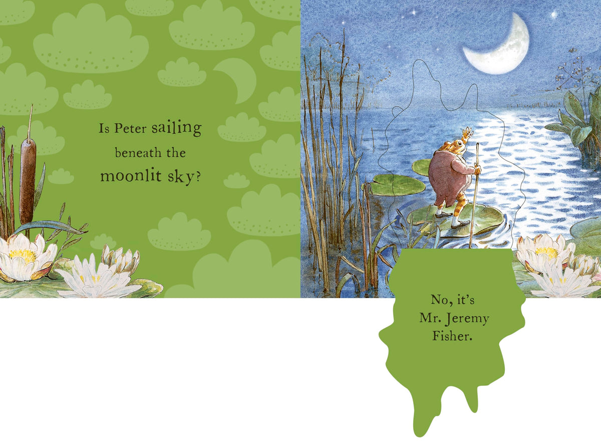 Peter Rabbit: Peter’s Bedtime - Lift-the-Flap Board Book, 10 Pages, Baby–5 Years