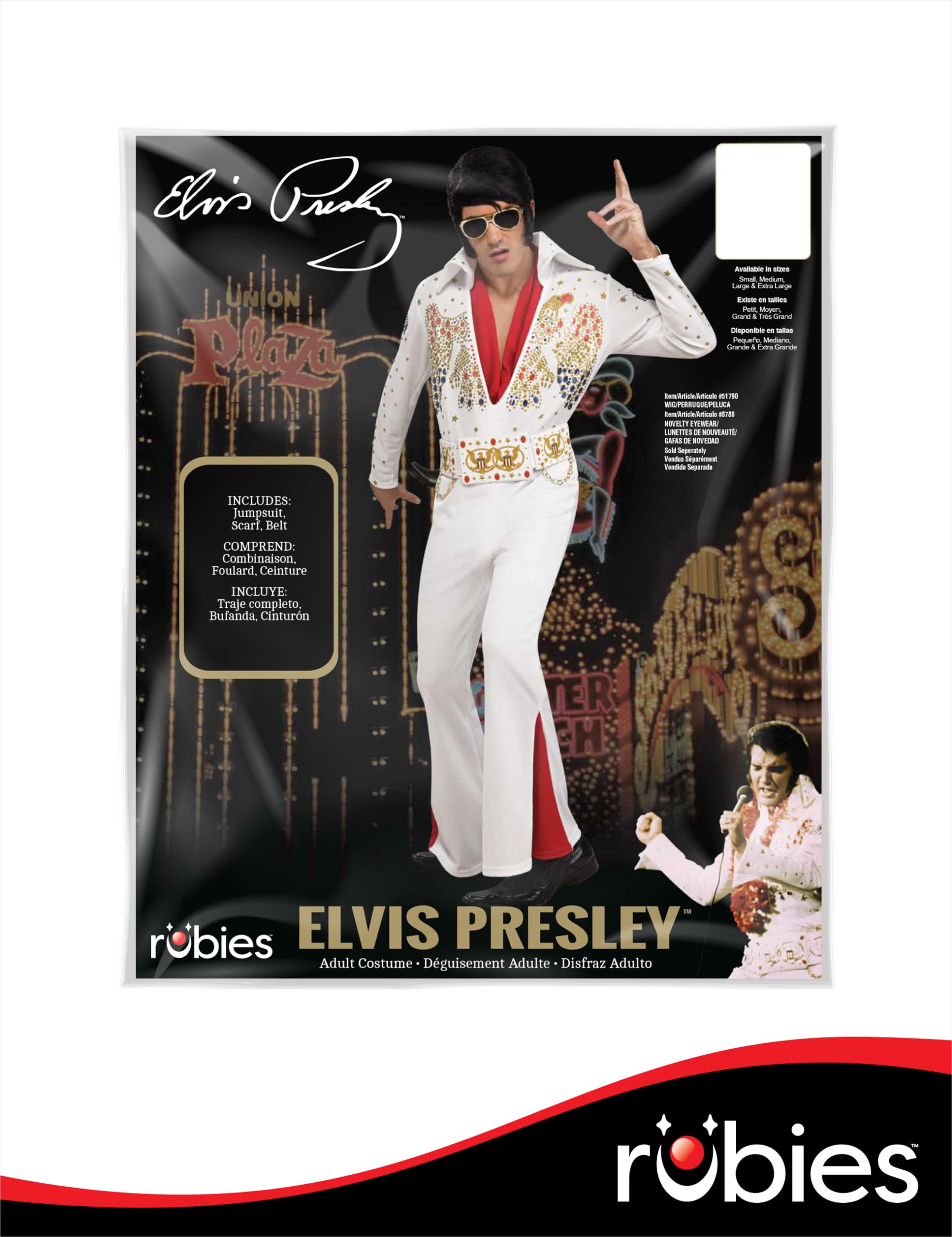 Rubies Elvis Costume - Adult Deluxe Fancy Dress, Medium 5