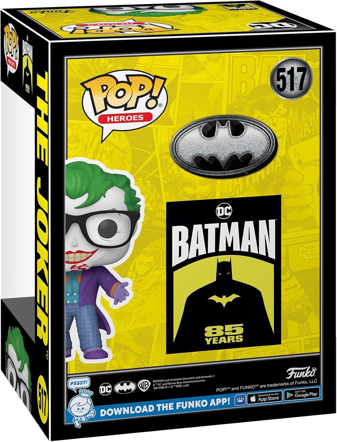 Funko Pop! Movies: Batman 1989 - The Joker With Teeth Vinyl Figure 7