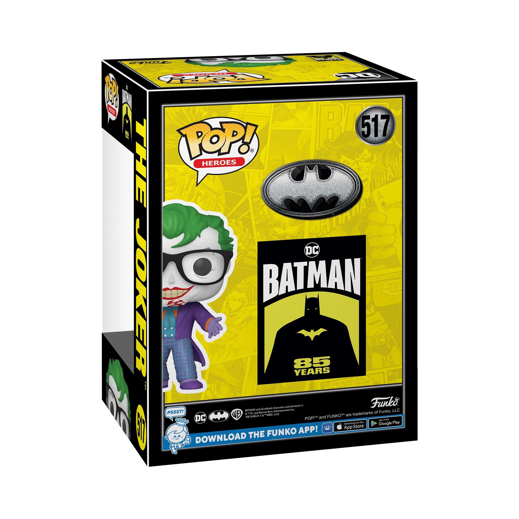Funko Pop! Movies: Batman 1989 - The Joker With Teeth Vinyl Figure 10
