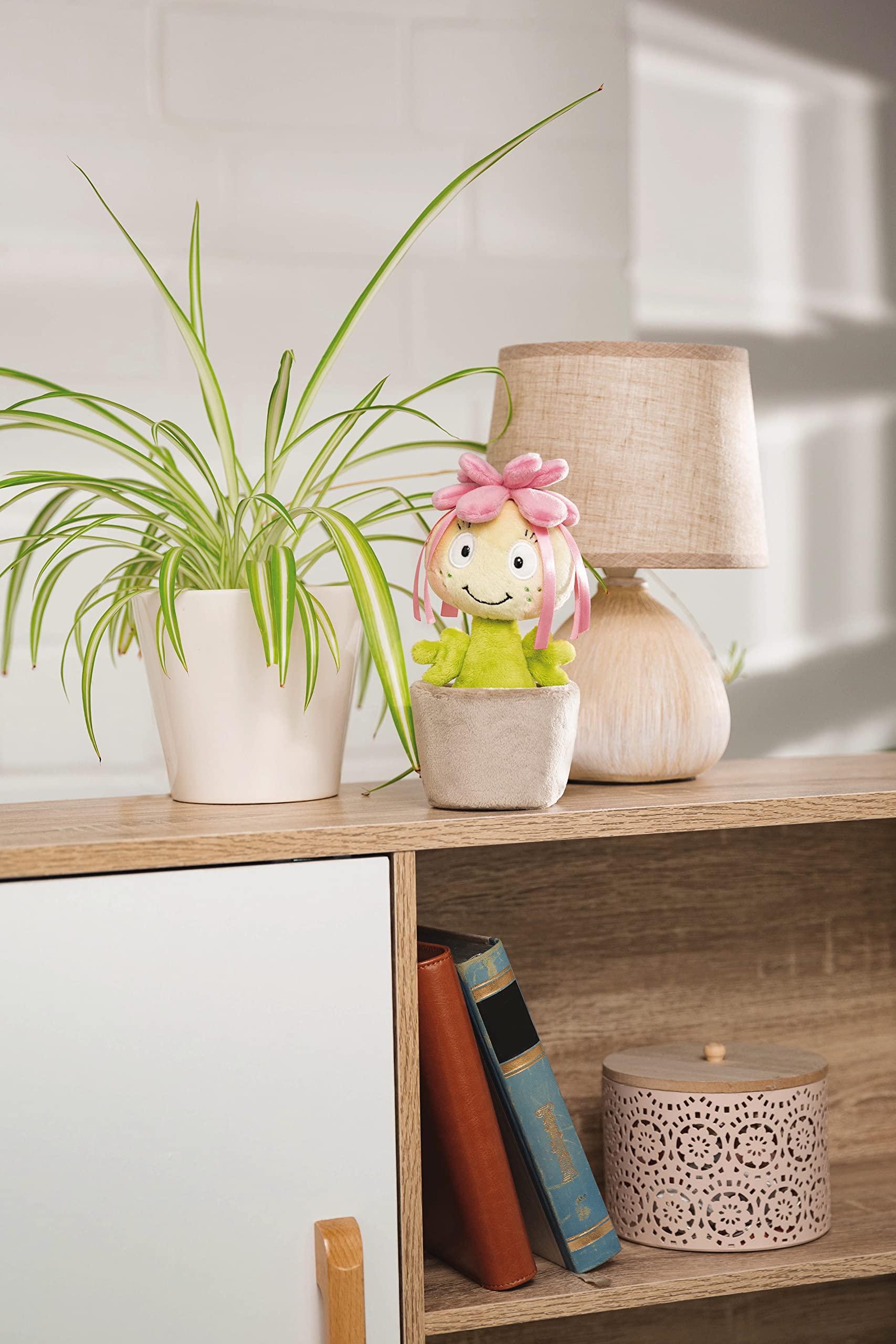 NICI Softkultur Kaktus Cuddly Soft Toy - Sedum Amalia 18cm Pink Plush Plant 6