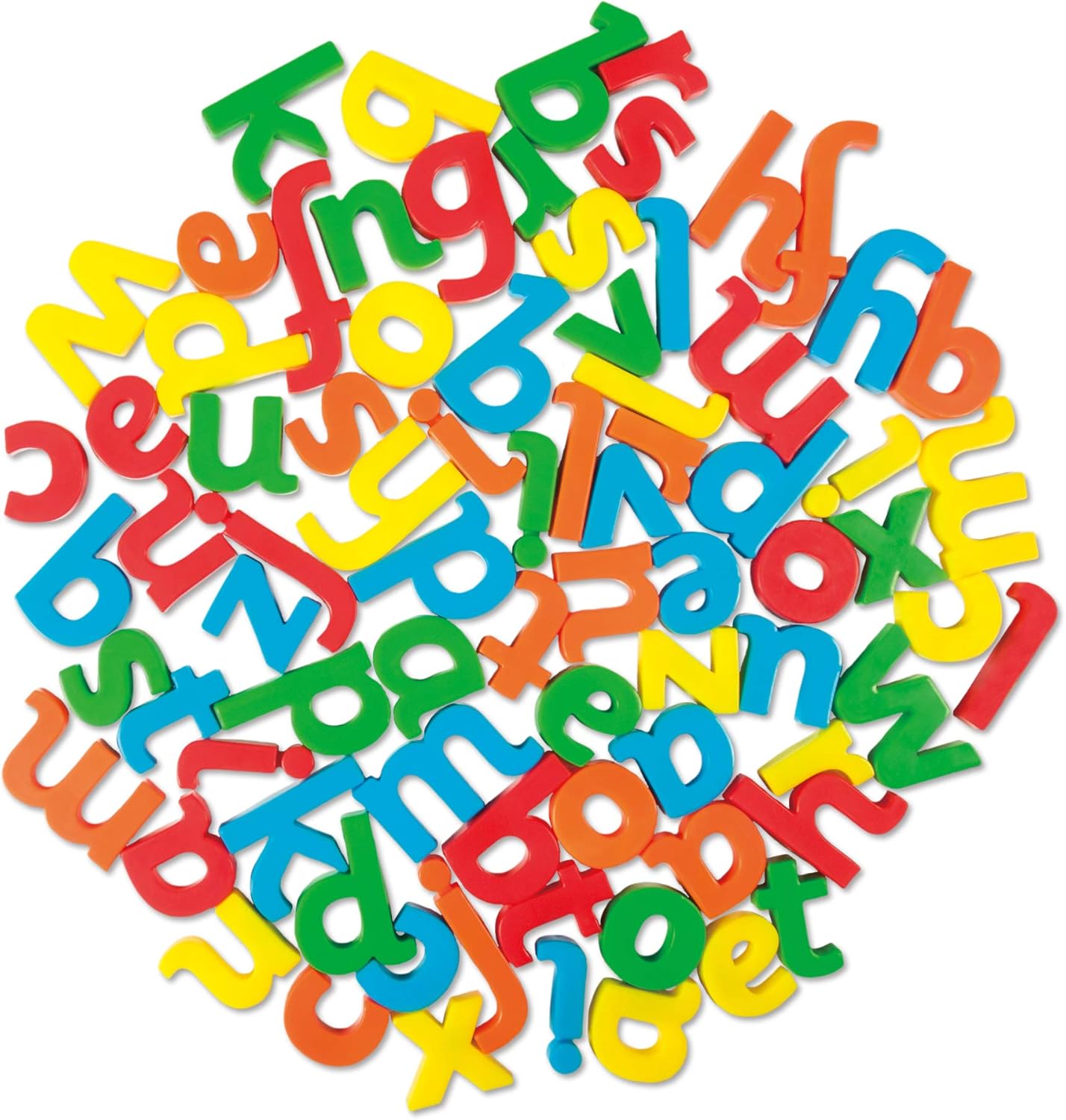 Galt Magnetic Letters - 80-Piece Lowercase Educational Playset for Ages 3+ 6