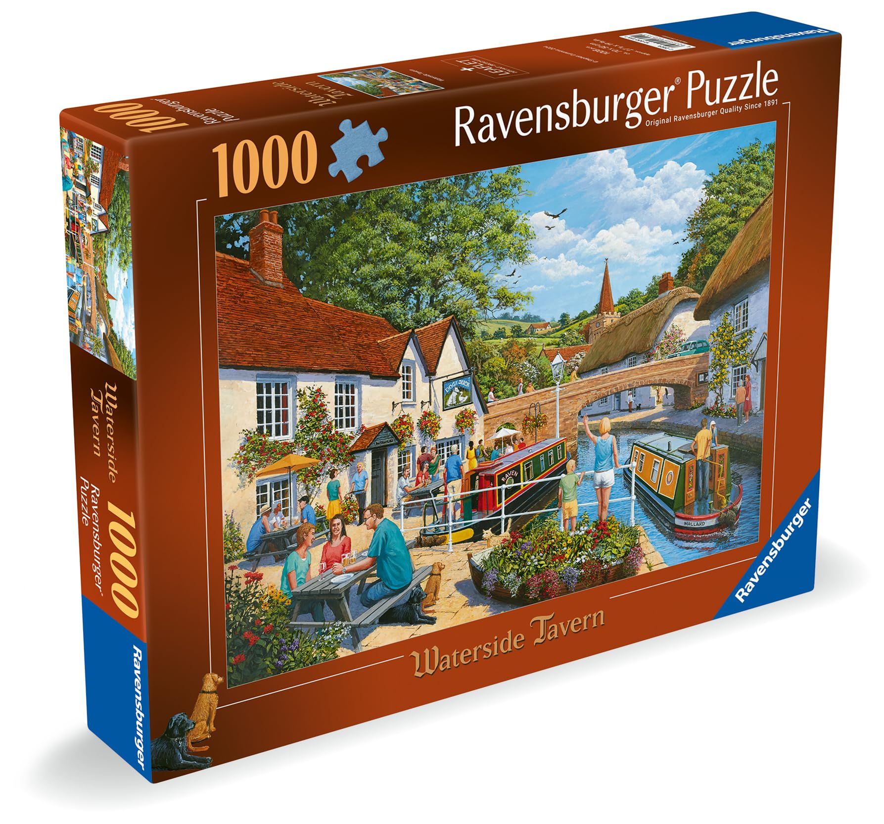Ravensburger Waterside Tavern 1000 Piece Jigsaw Puzzle for Adults & Kids 6