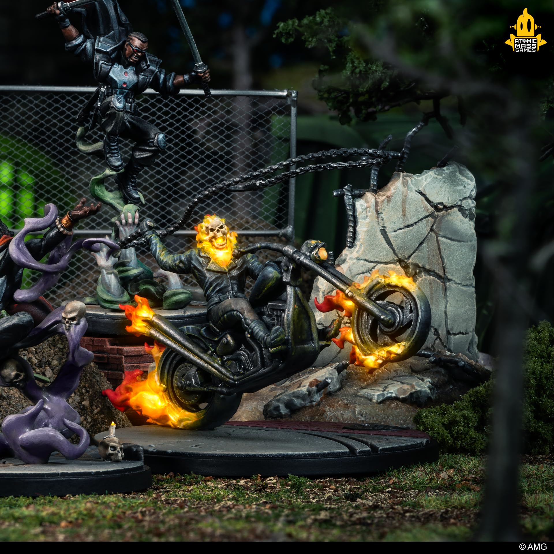 Atomic Mass Games Marvel Crisis Protocol Midnight Sons Affiliation Pack 4