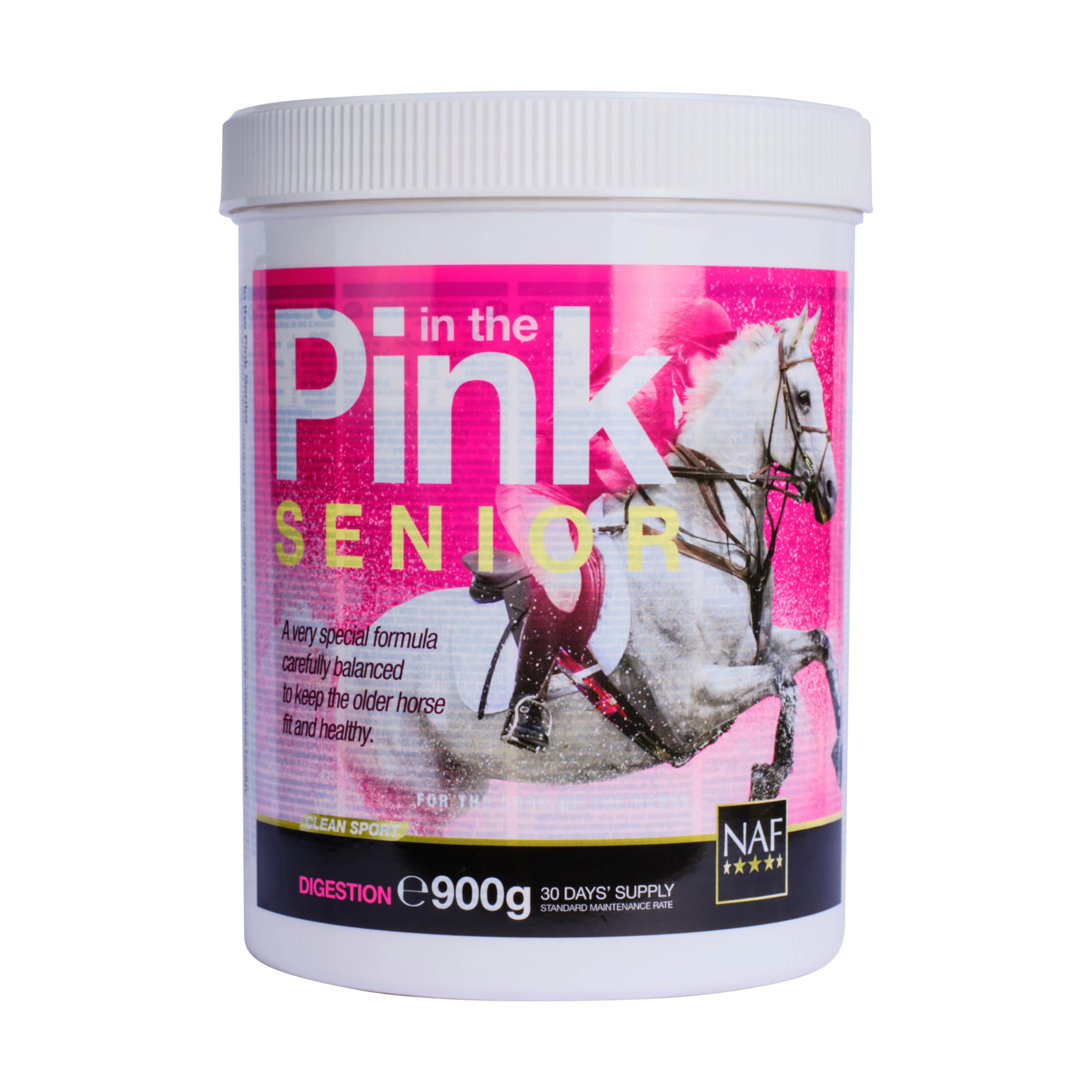 NAF In the Pink Senior - Daily Nutritional Support for Older Horses | 900g Powder