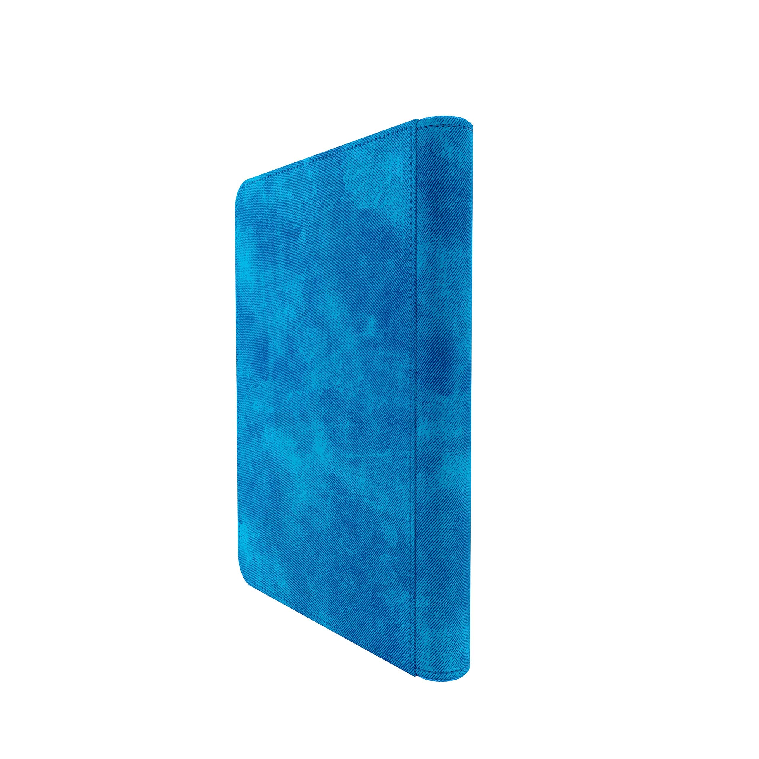 Gamegenic Zip-Up Album - 8-Pocket Side-Loading Pages | Holds 160 Sleeved Cards | Blue 3