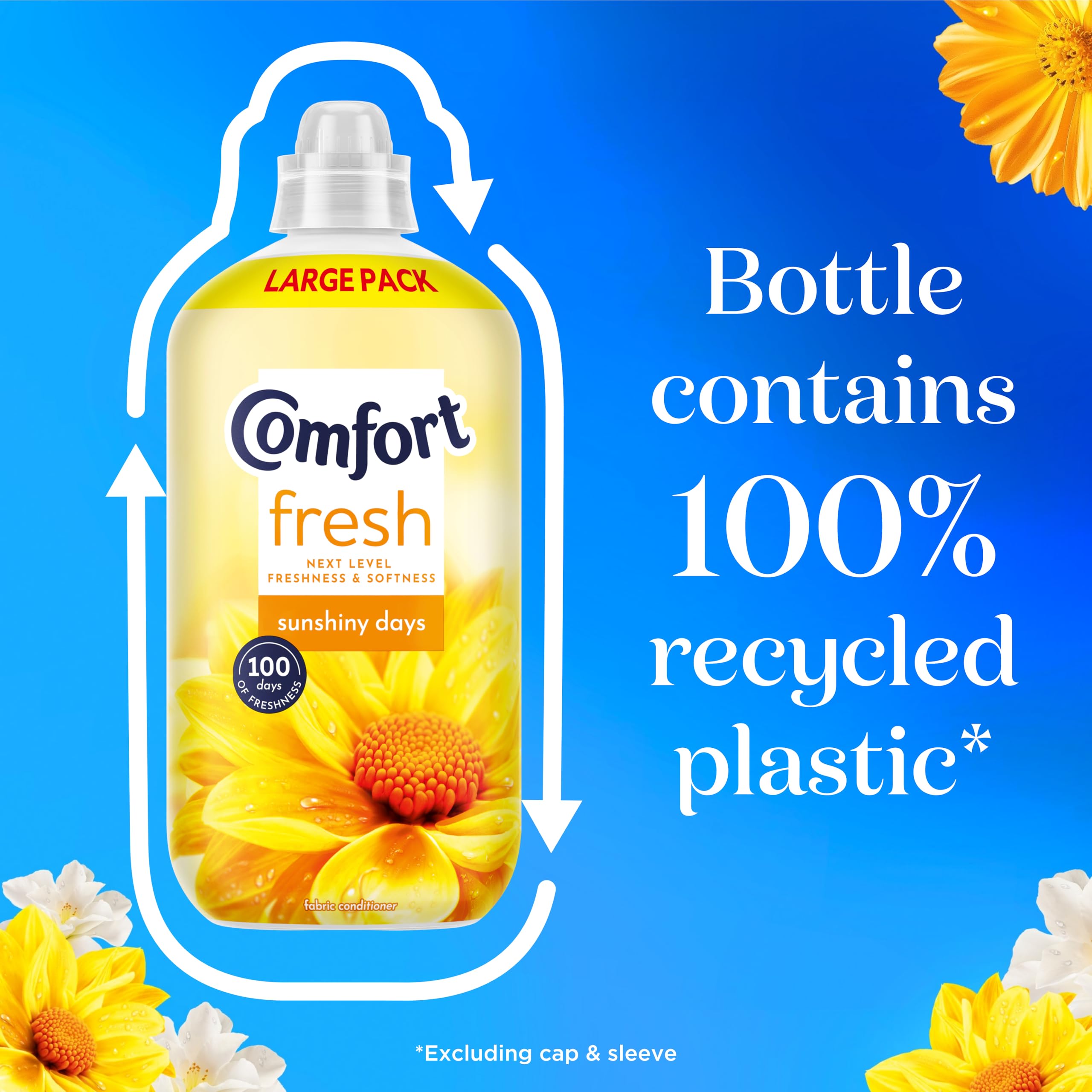 Comfort - Sunshiny Days Fabric Conditioner with Motion-Activated Freshness 4