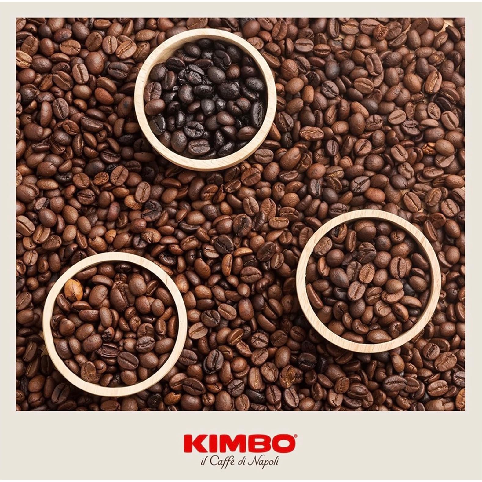 Kimbo Aroma Gold Ground Coffee - 100% Arabica, Medium Dark Roast 9/13, 250g 4