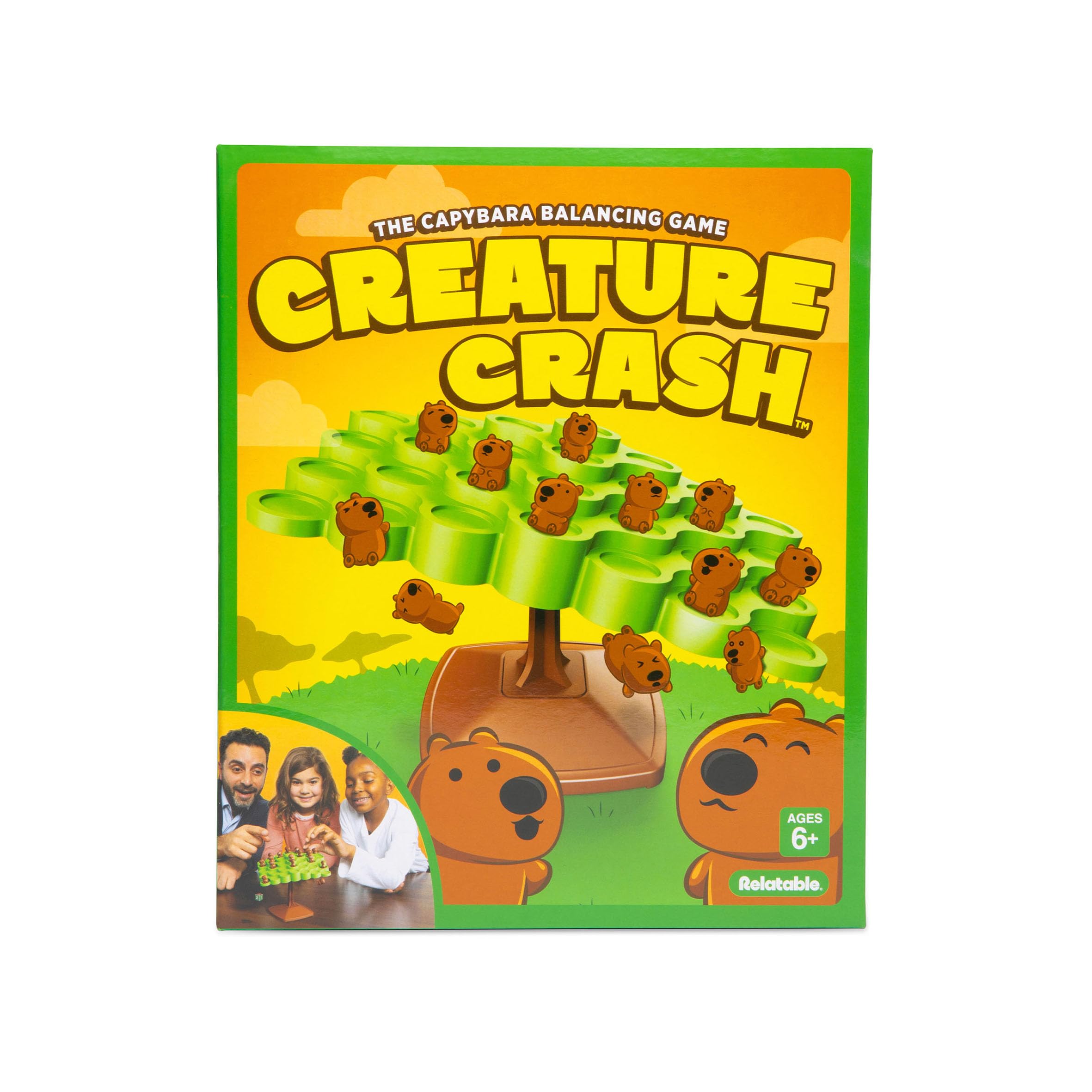 WHAT DO YOU MEME? Creature Crash Balancing Game | 2+ Players | Multicolor Plastic 7