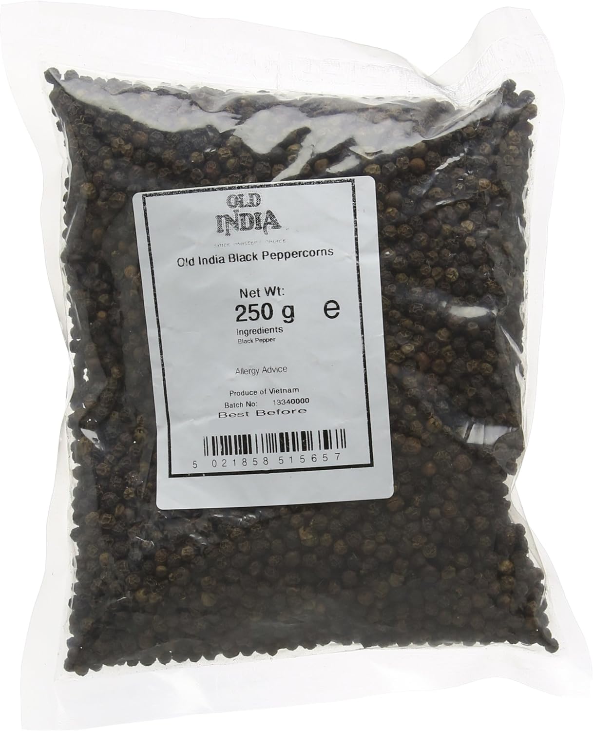 Old India Black Peppercorns 250 g