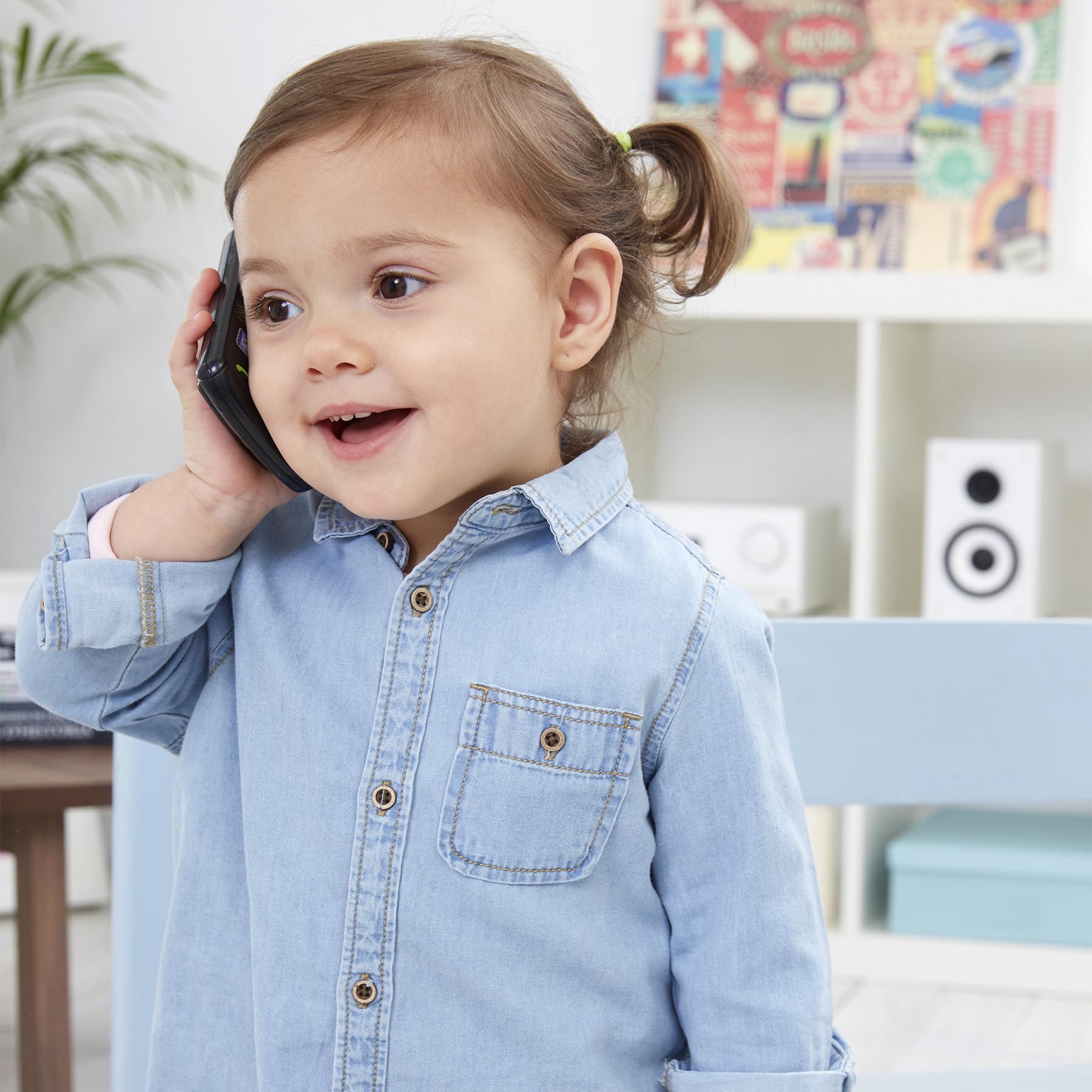 Infini Fun My First Tech Trio - Imitation Play Set with Toy Phone, Keys & Remote for Kids 6