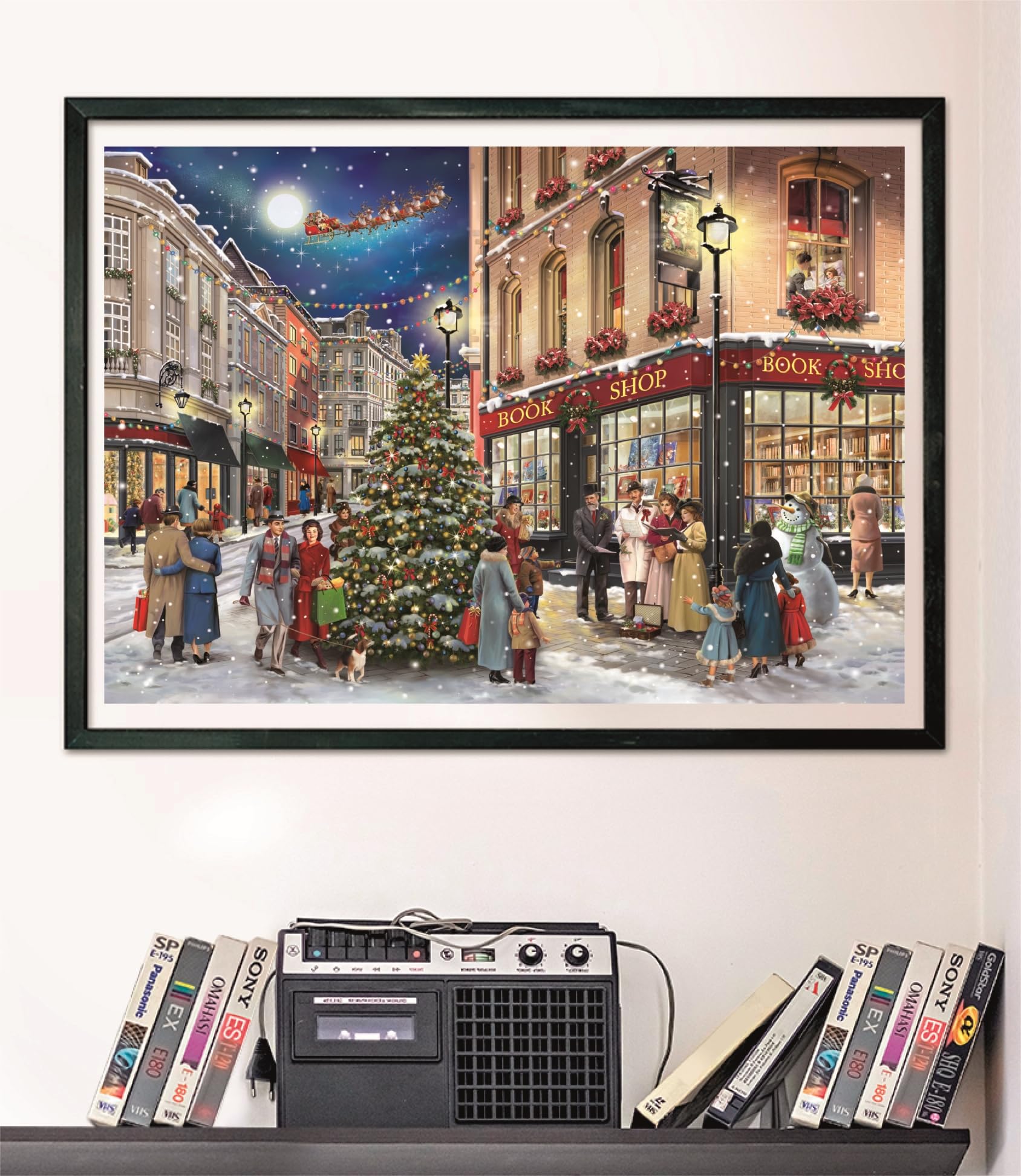 Clementoni A Christmas Stroll 1000-Piece Jigsaw Puzzle - Adult Puzzle, Made in Italy 4