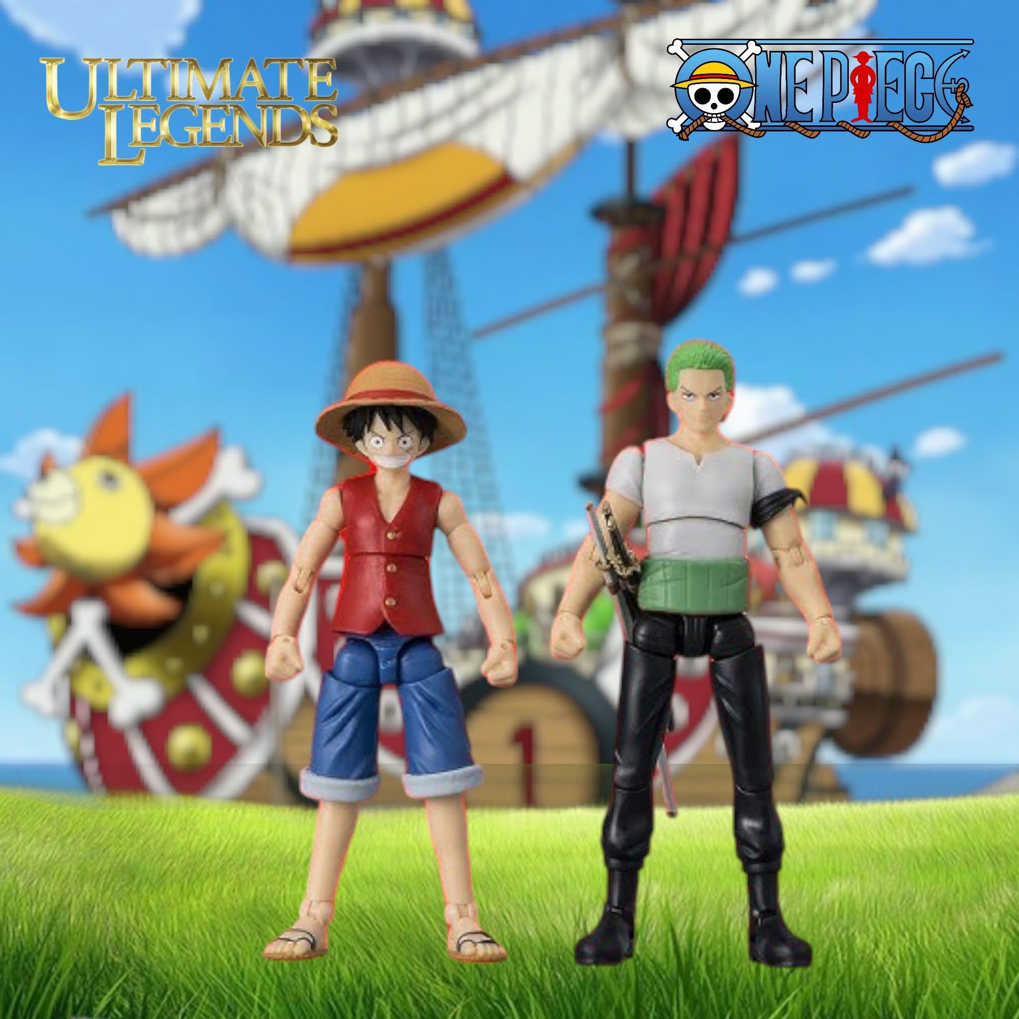 BANDAI Ultimate Legends Luffy Action Figure - 12.5cm Posable Anime Figure with Accessories 16